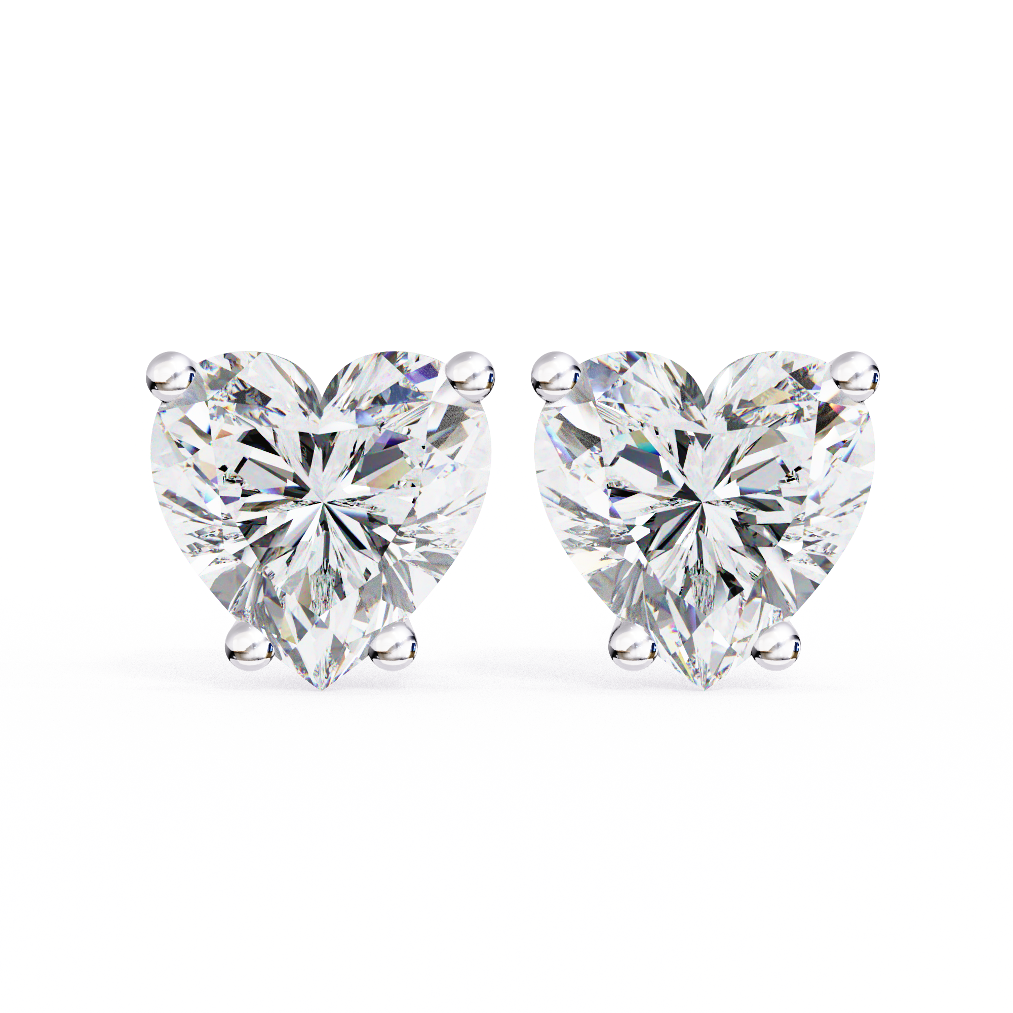 Lunar Frost Diamond Earrings