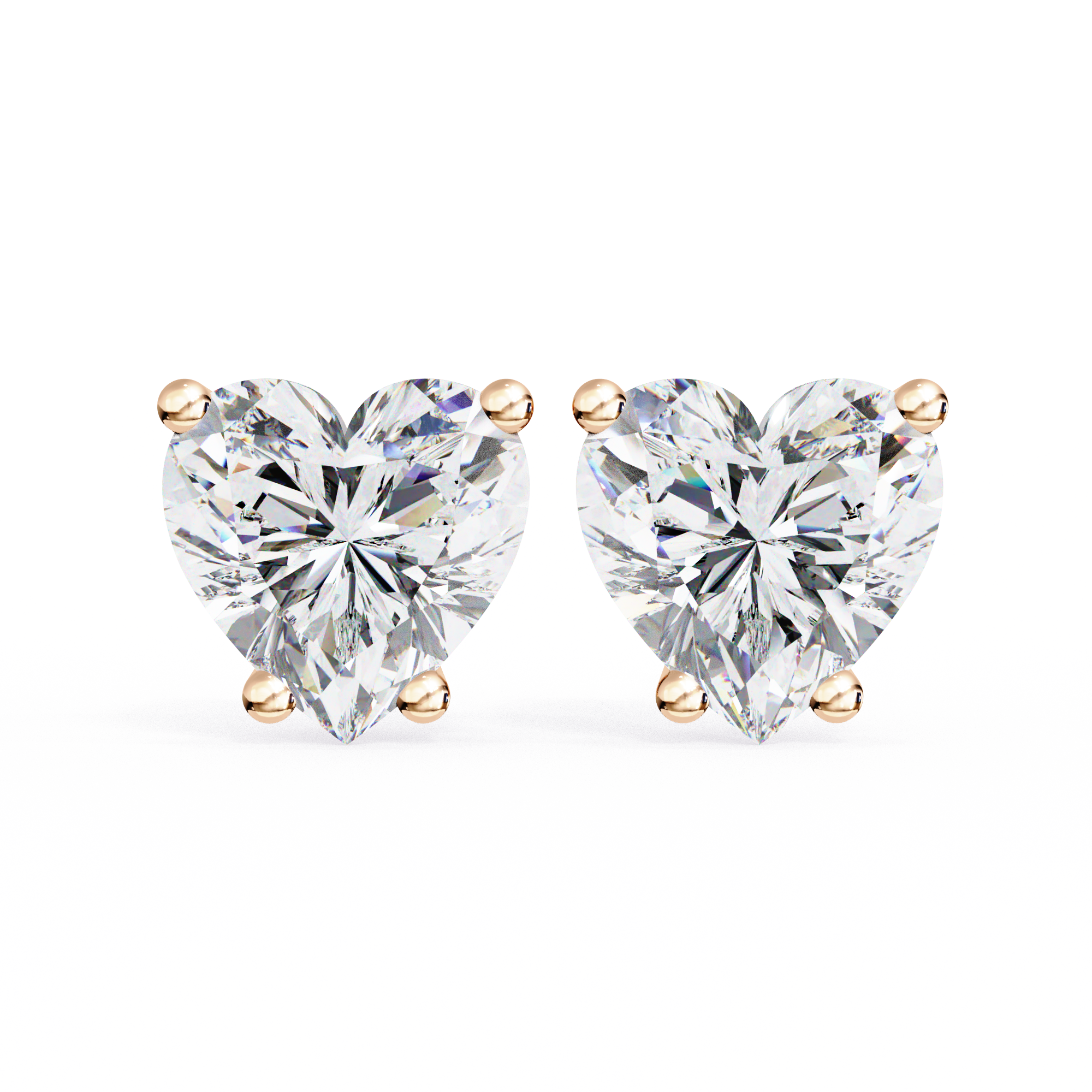 Lunar Frost Diamond Earrings