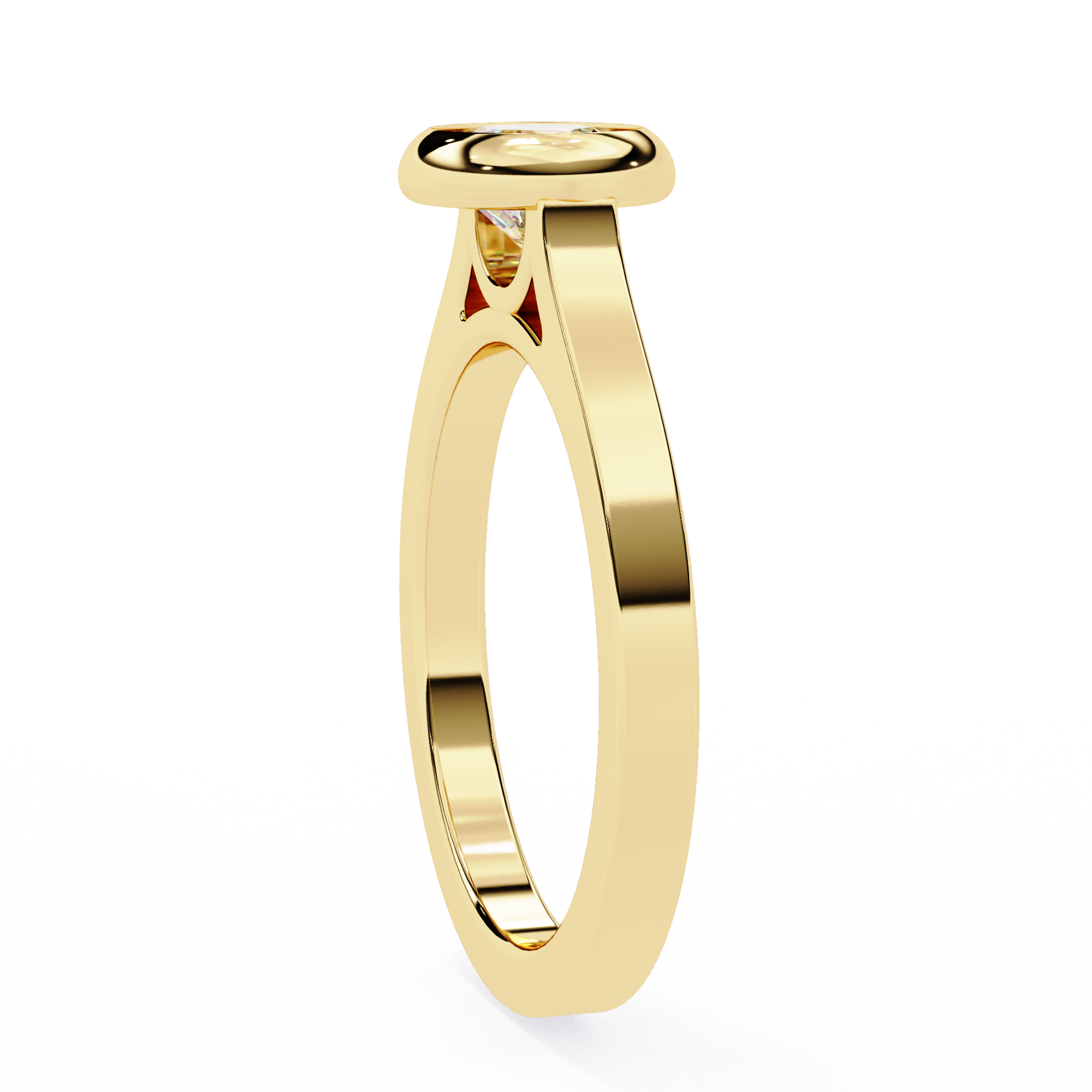 Dusk Ember Diamond Ring