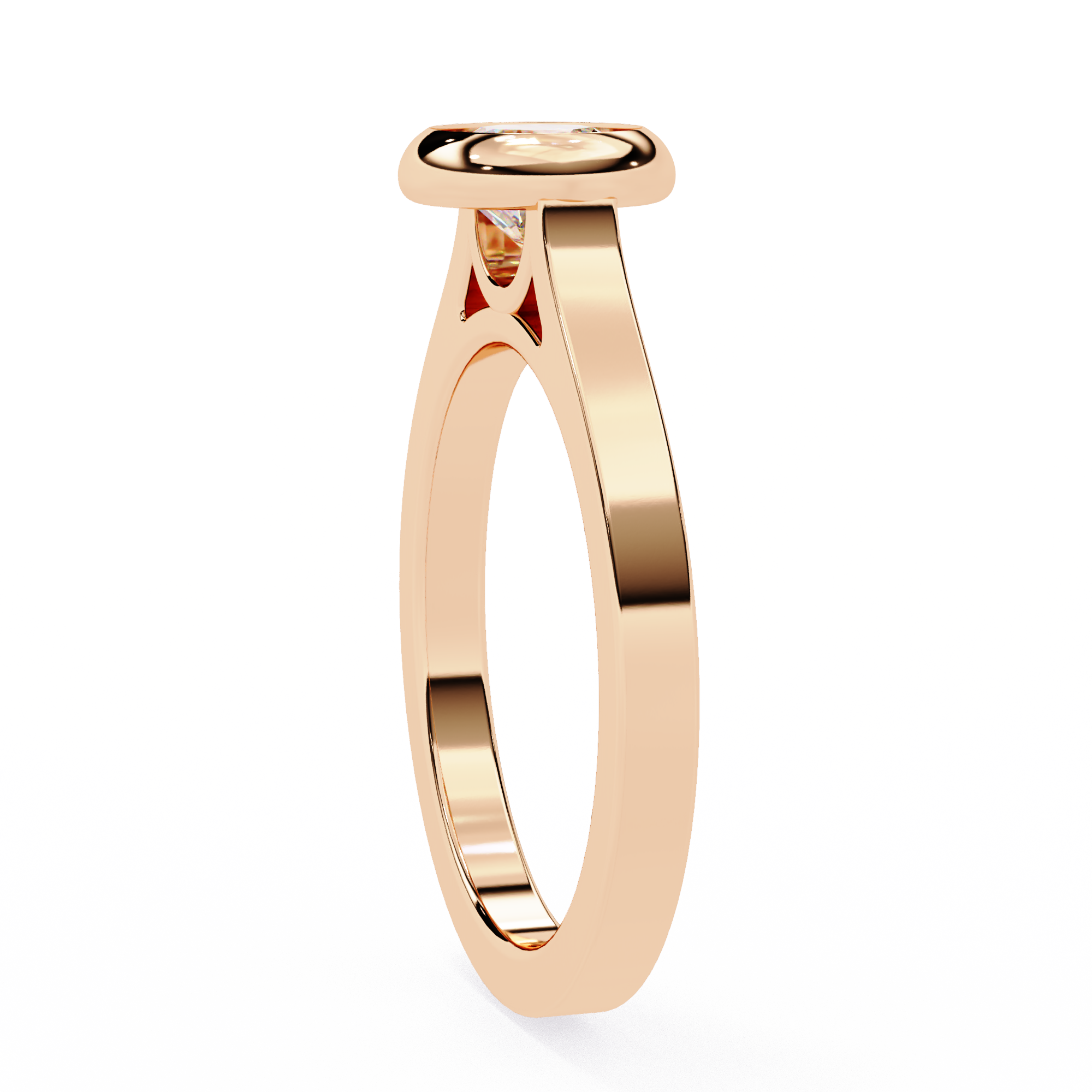 Dusk Ember Diamond Ring