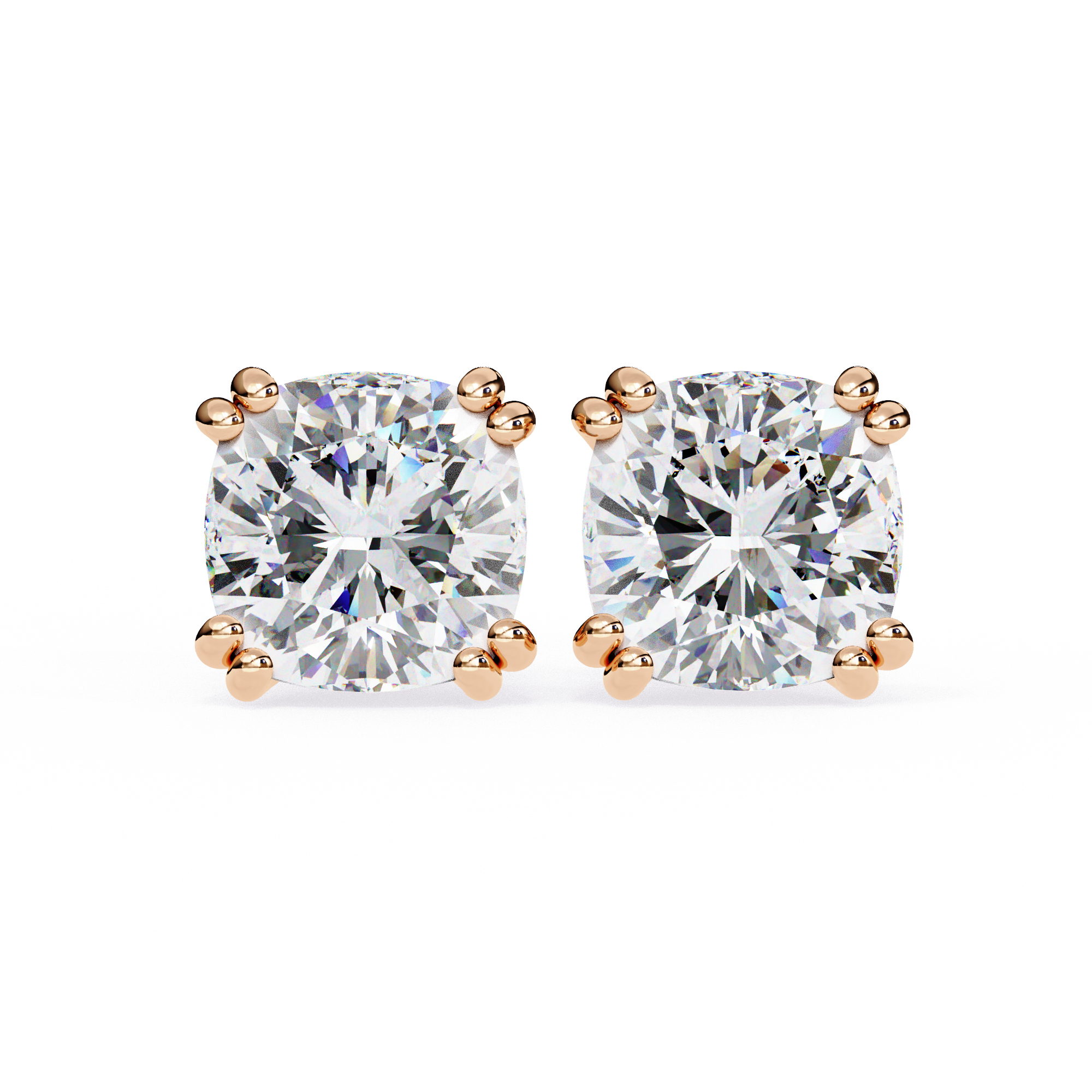 Starlit Echo Diamond Earrings