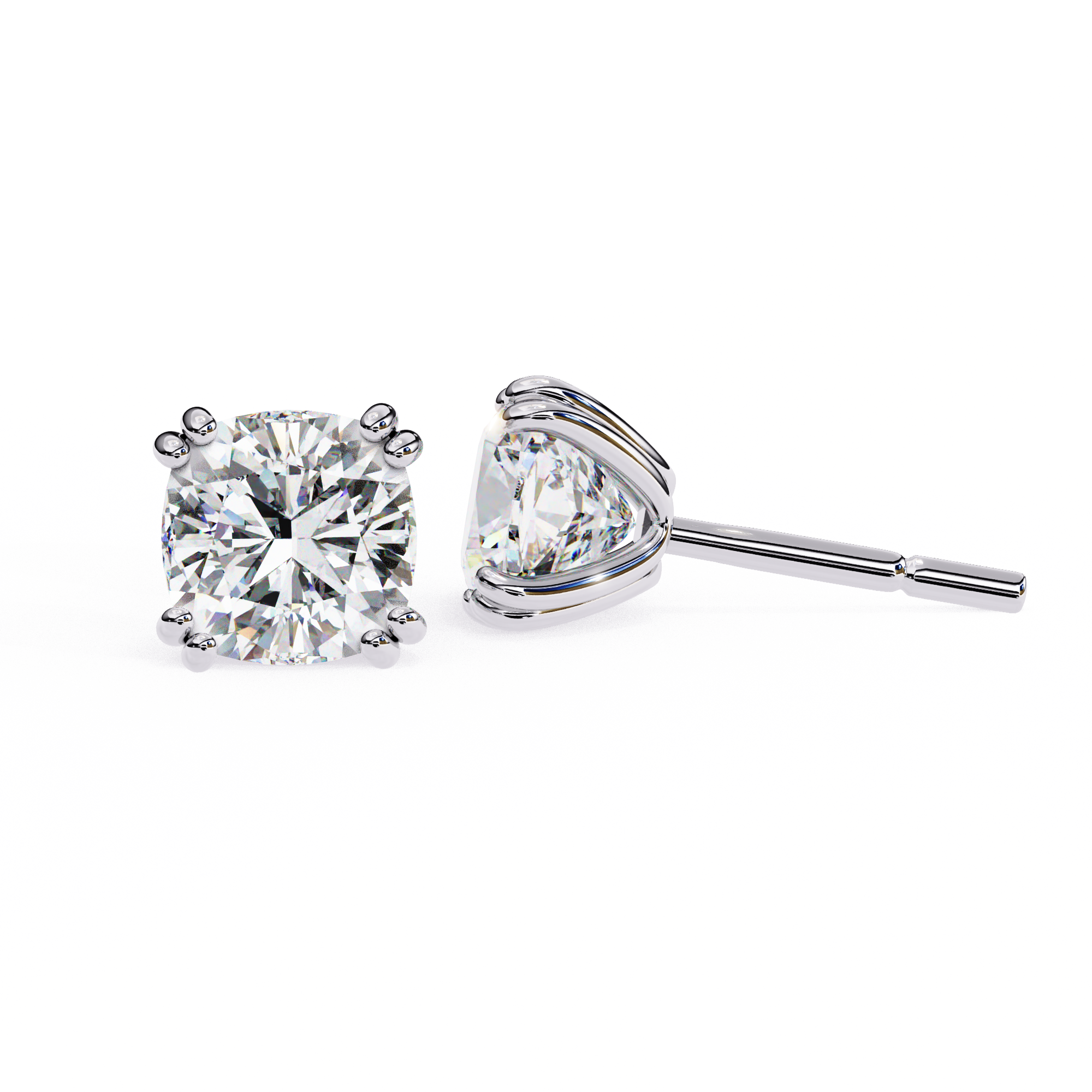 Starlit Echo Diamond Earrings