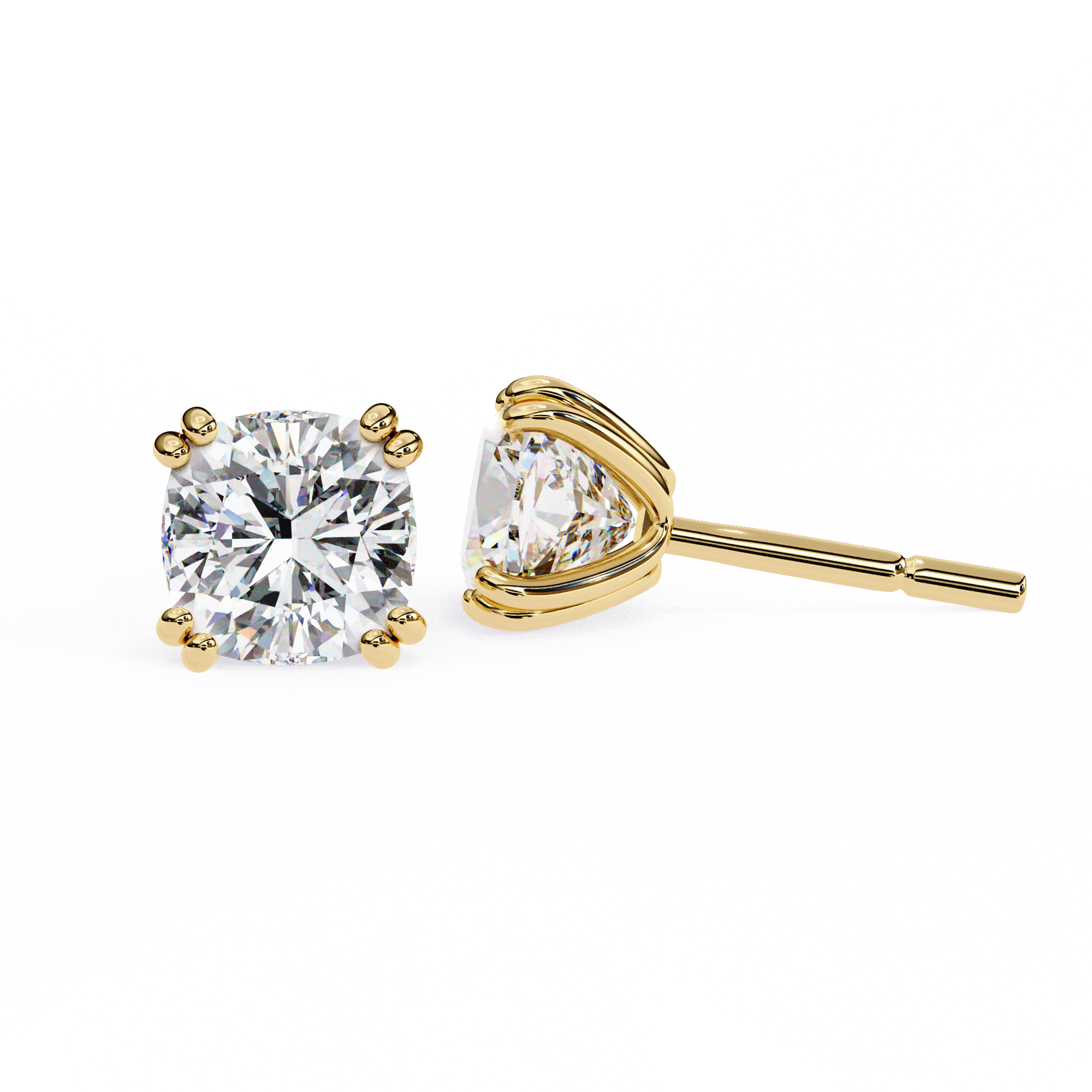 Starlit Echo Diamond Earrings