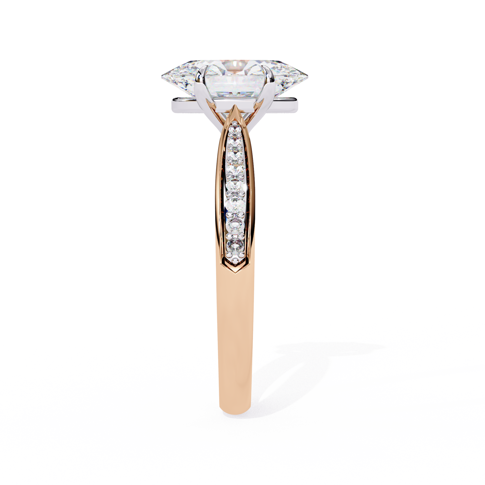 Arc Diamond Ring