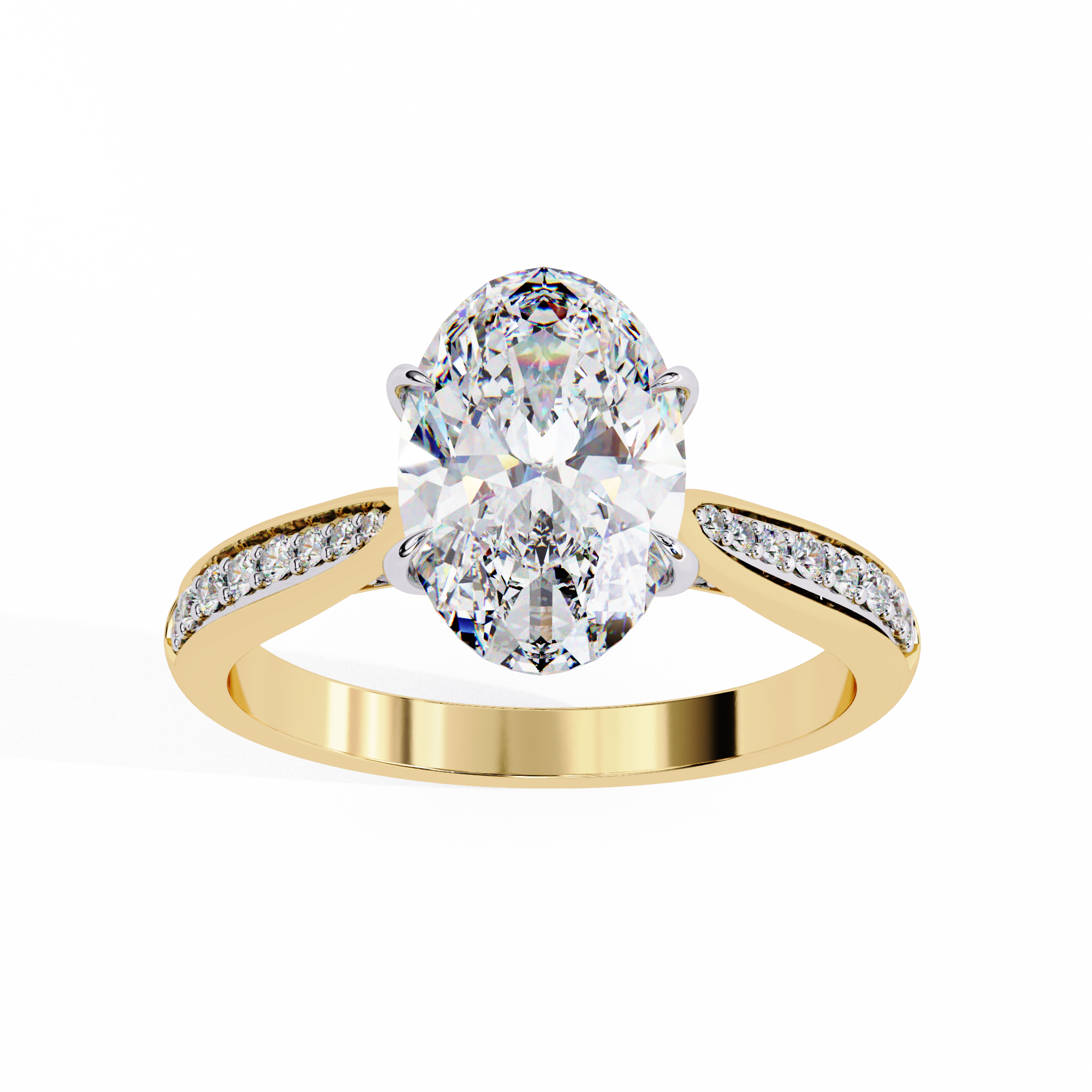 Arc Diamond Ring
