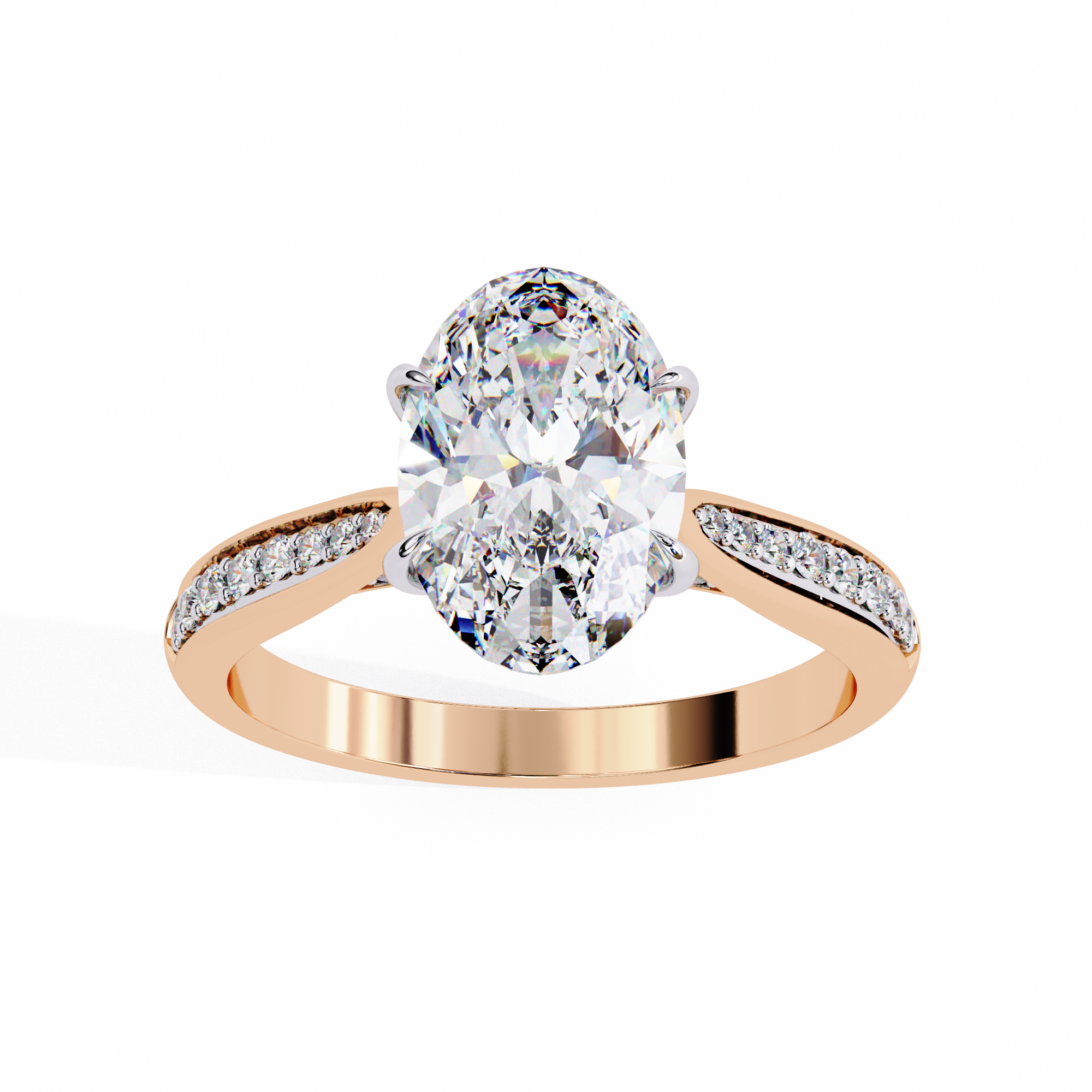 Arc Diamond Ring