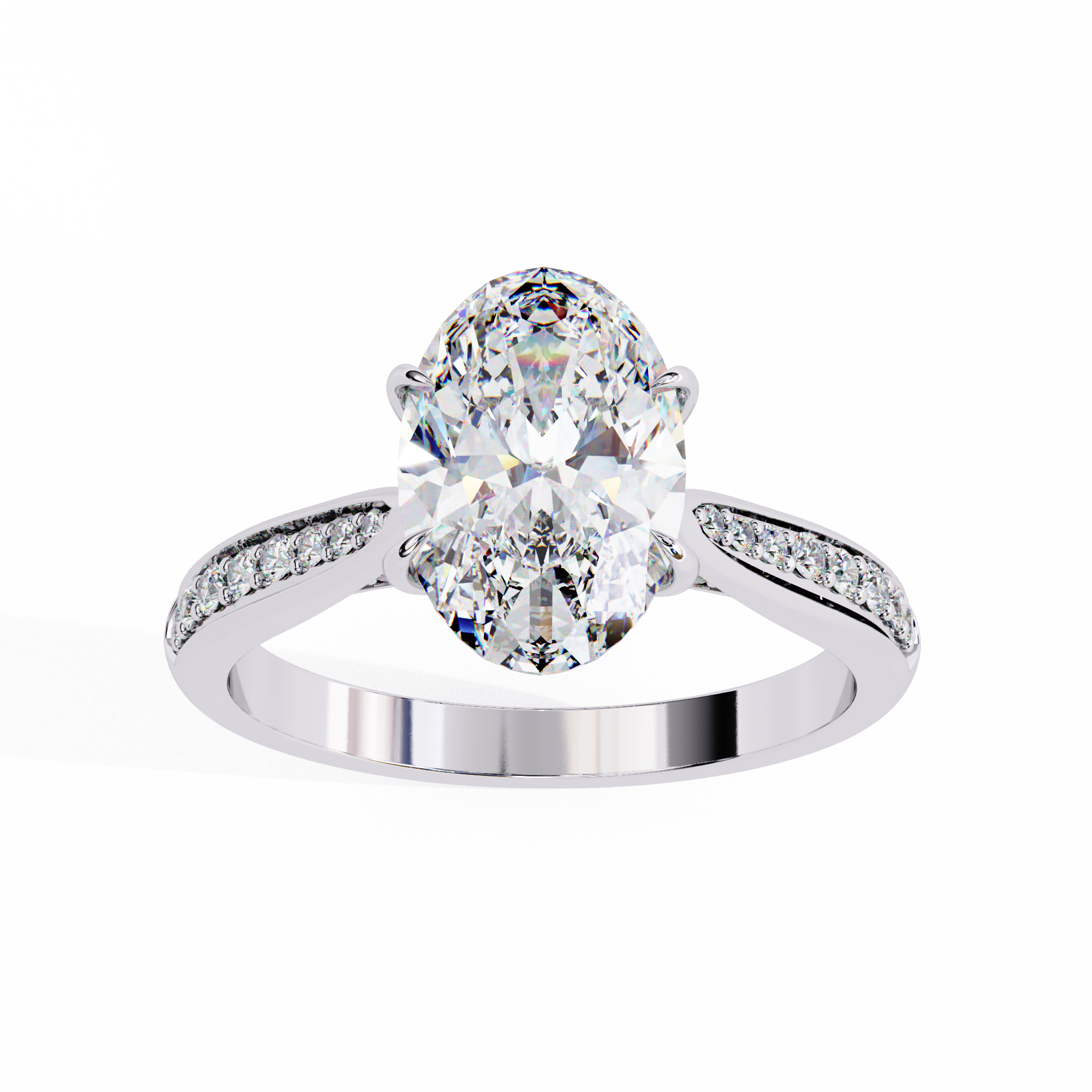 Arc Diamond Ring