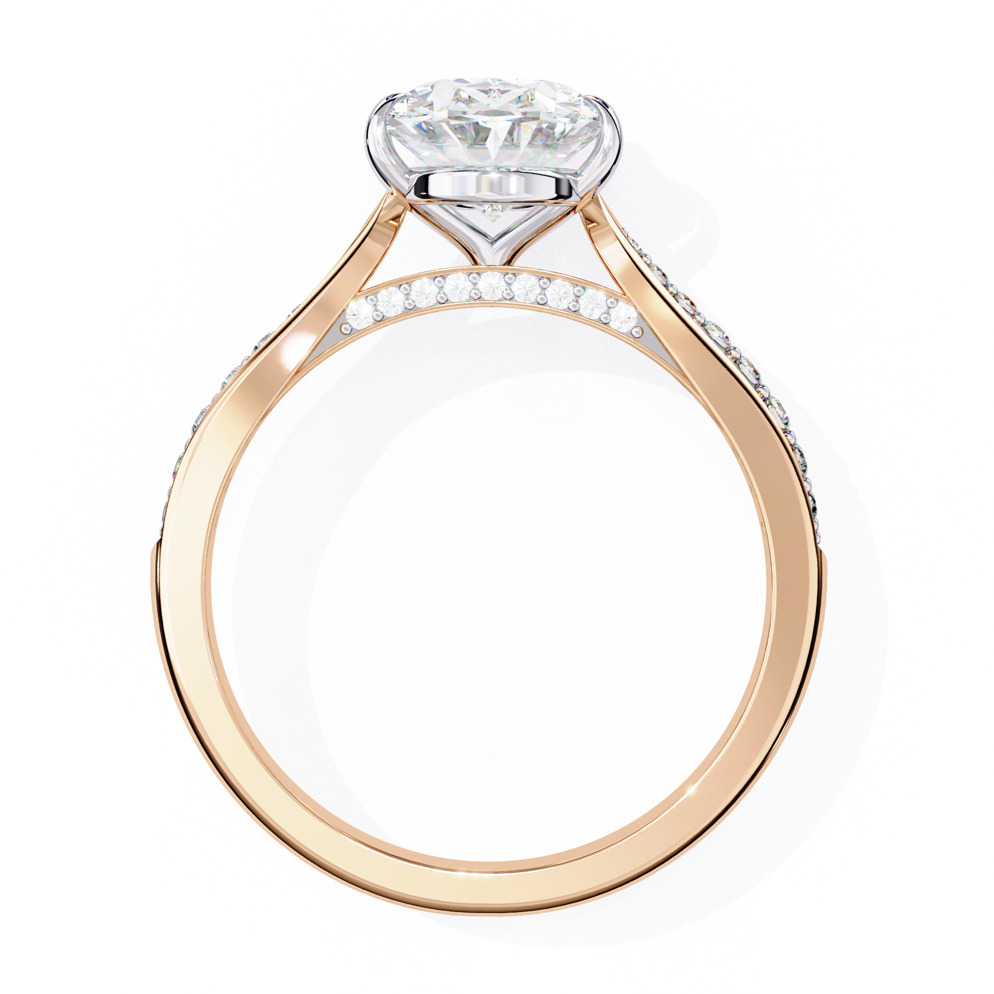 Arc Diamond Ring