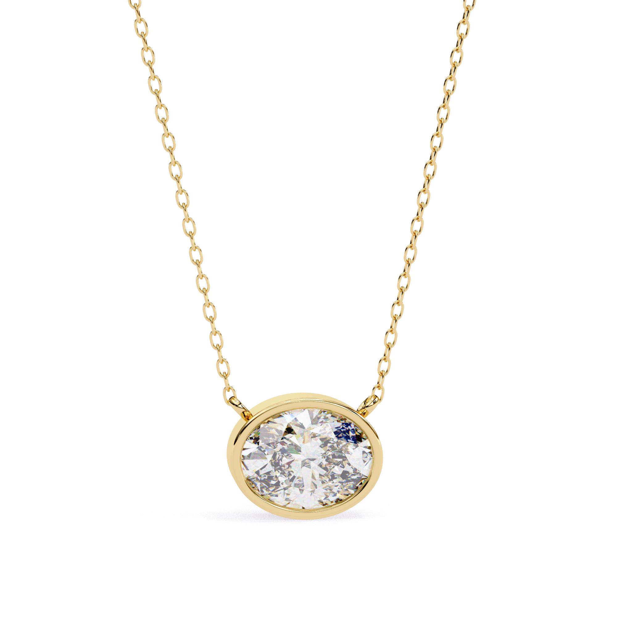 Twilight Halo Diamond Pendant