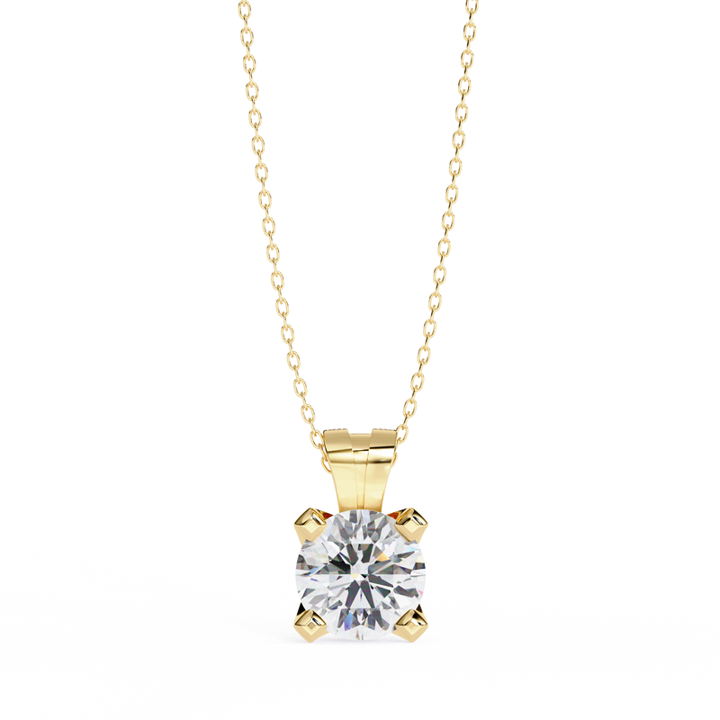 Dawn Crest Diamond Pendant