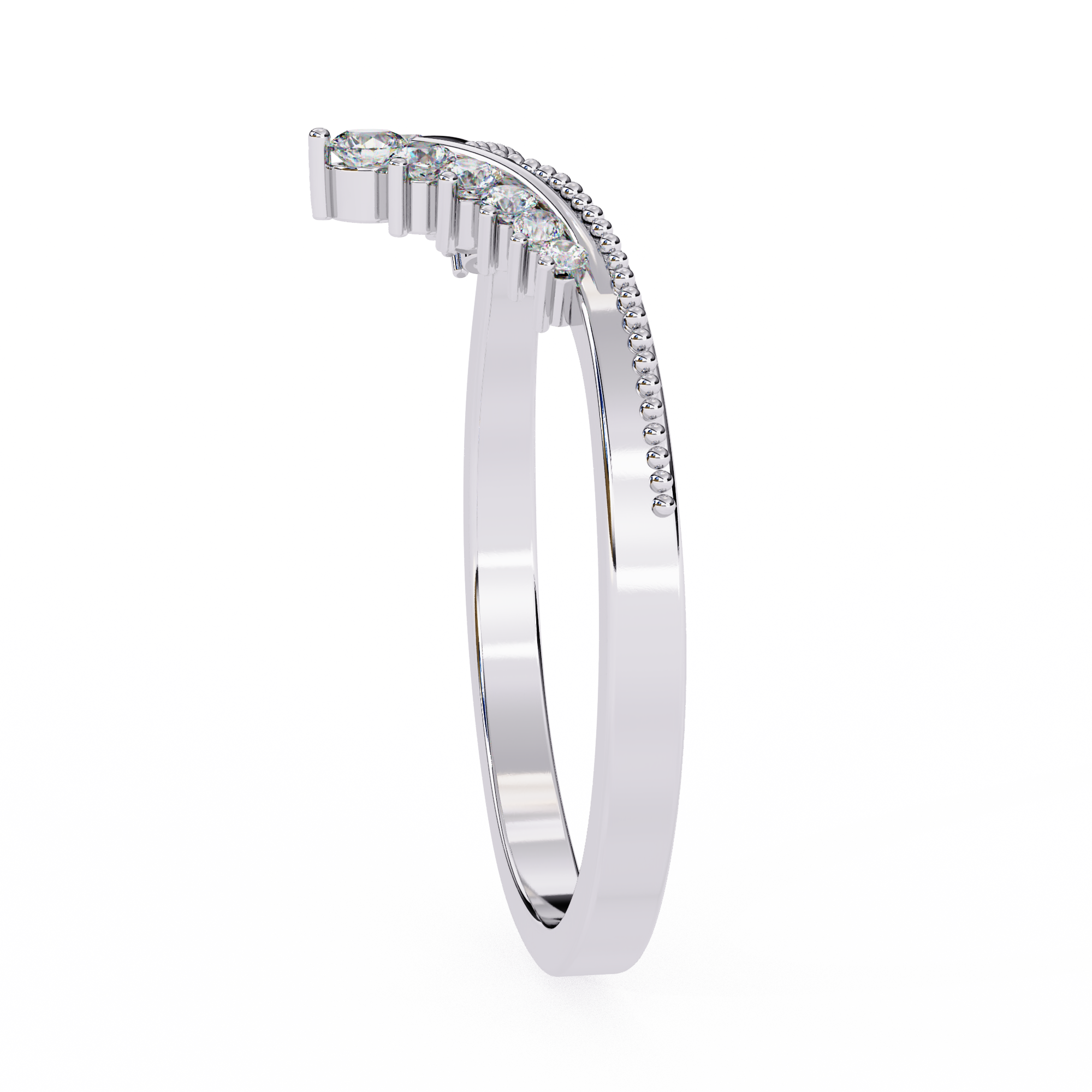 Frostline Ring Band