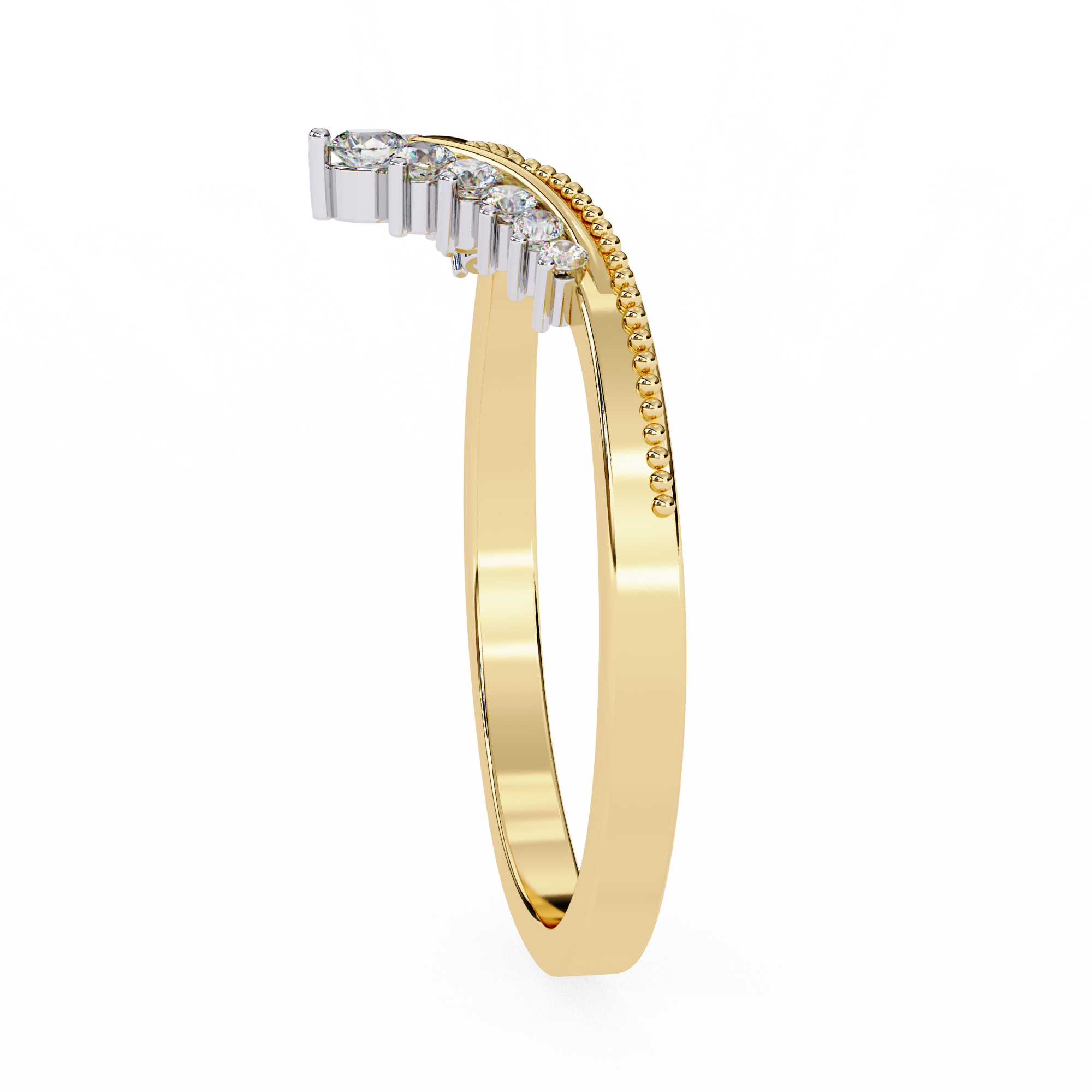 Frostline Ring Band