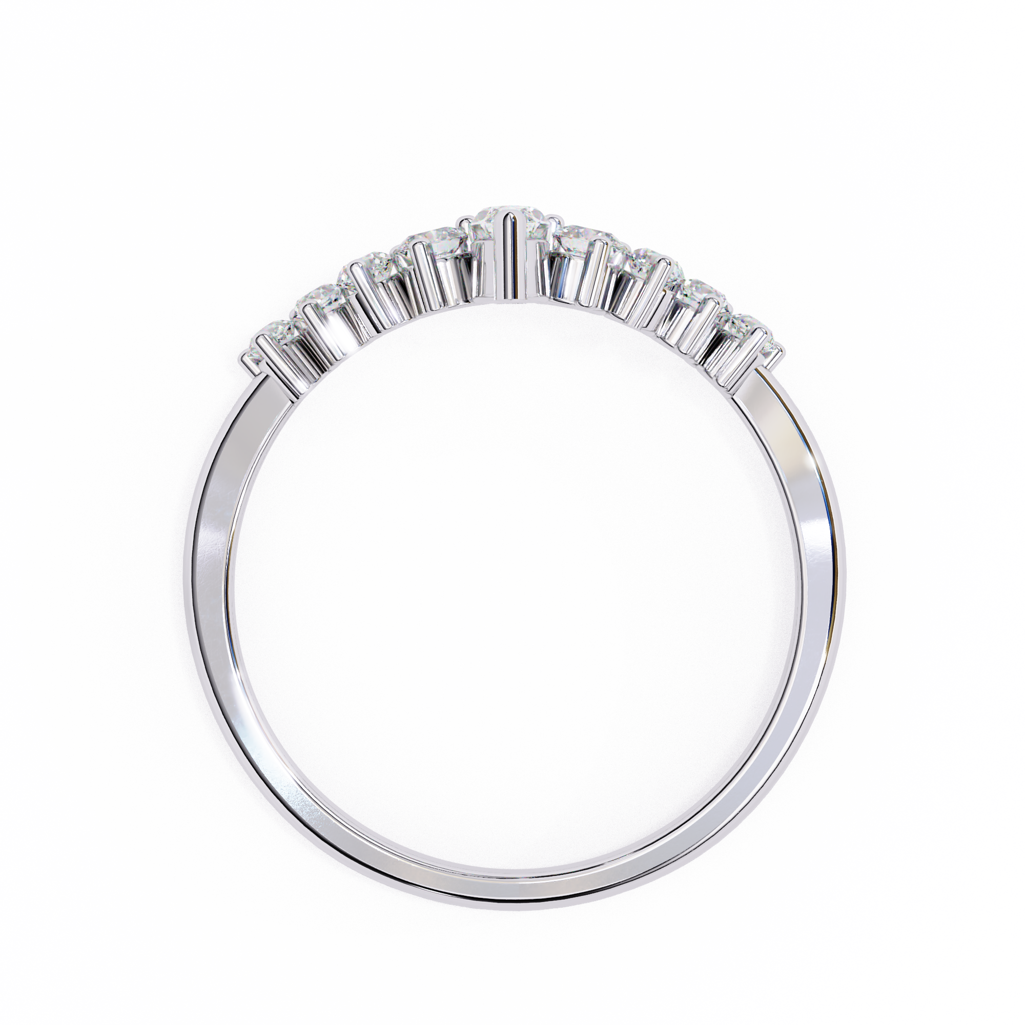 Halo Drift Ring Band