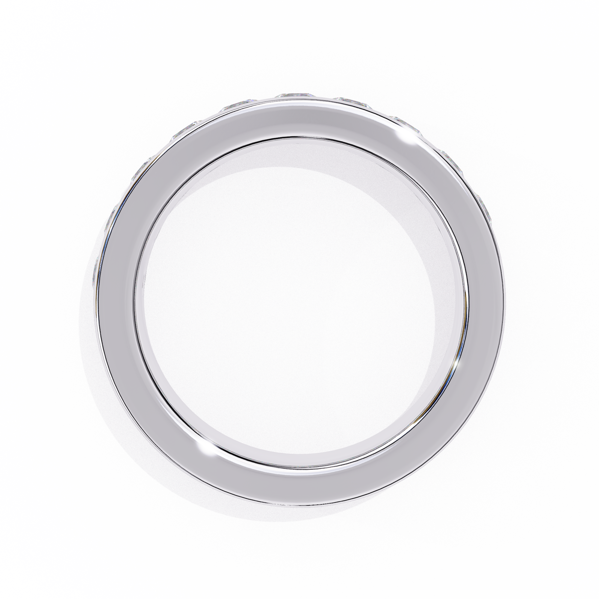 Ethereal Beam Diamond Ring Band