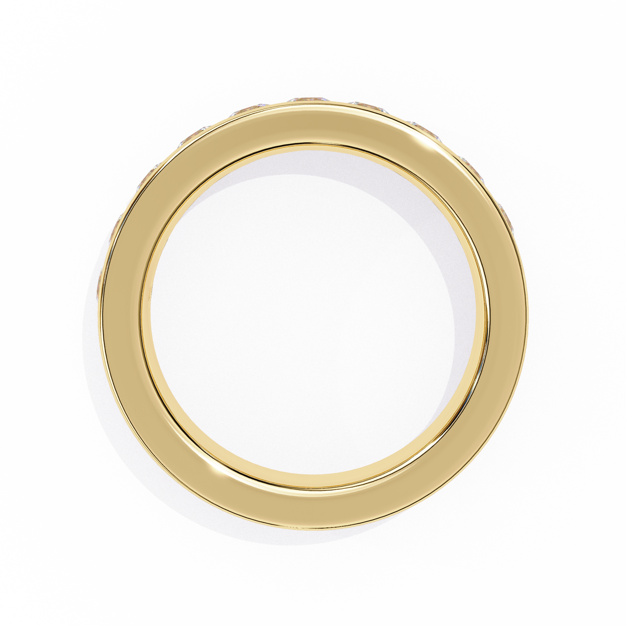 Ethereal Beam Diamond Ring Band