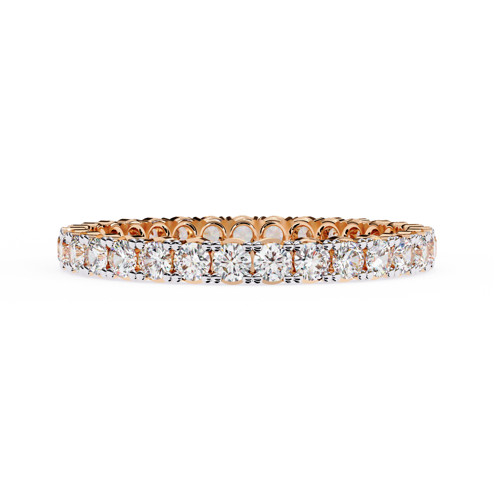 Crystal Drift Diamond Band
