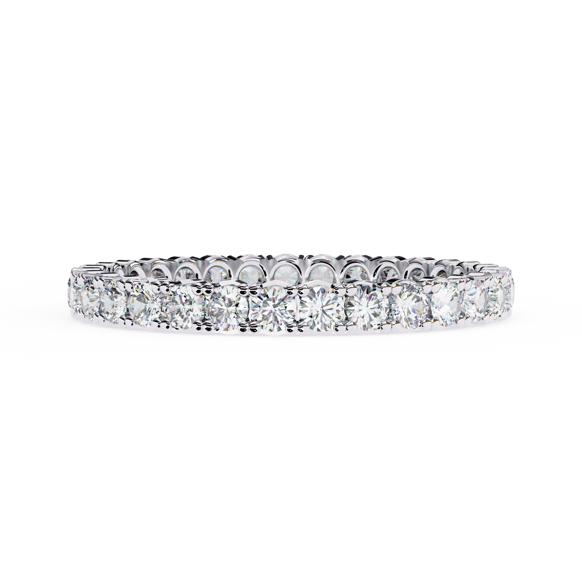 Crystal Drift Diamond Band