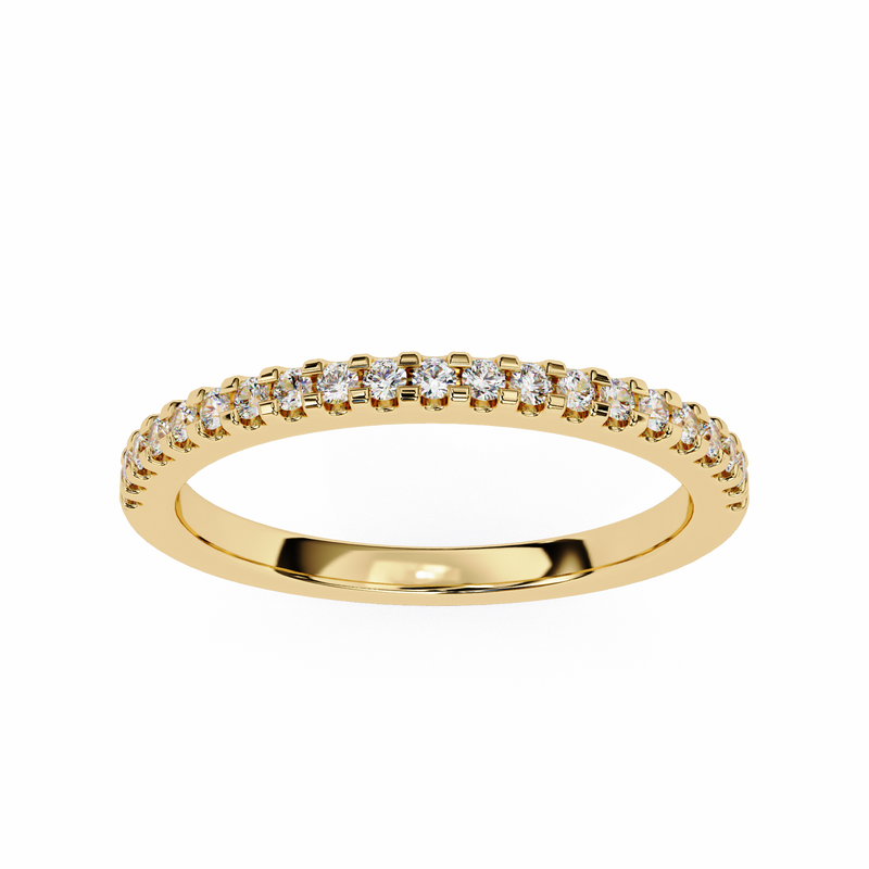 Dewdrop Shine Ring Band