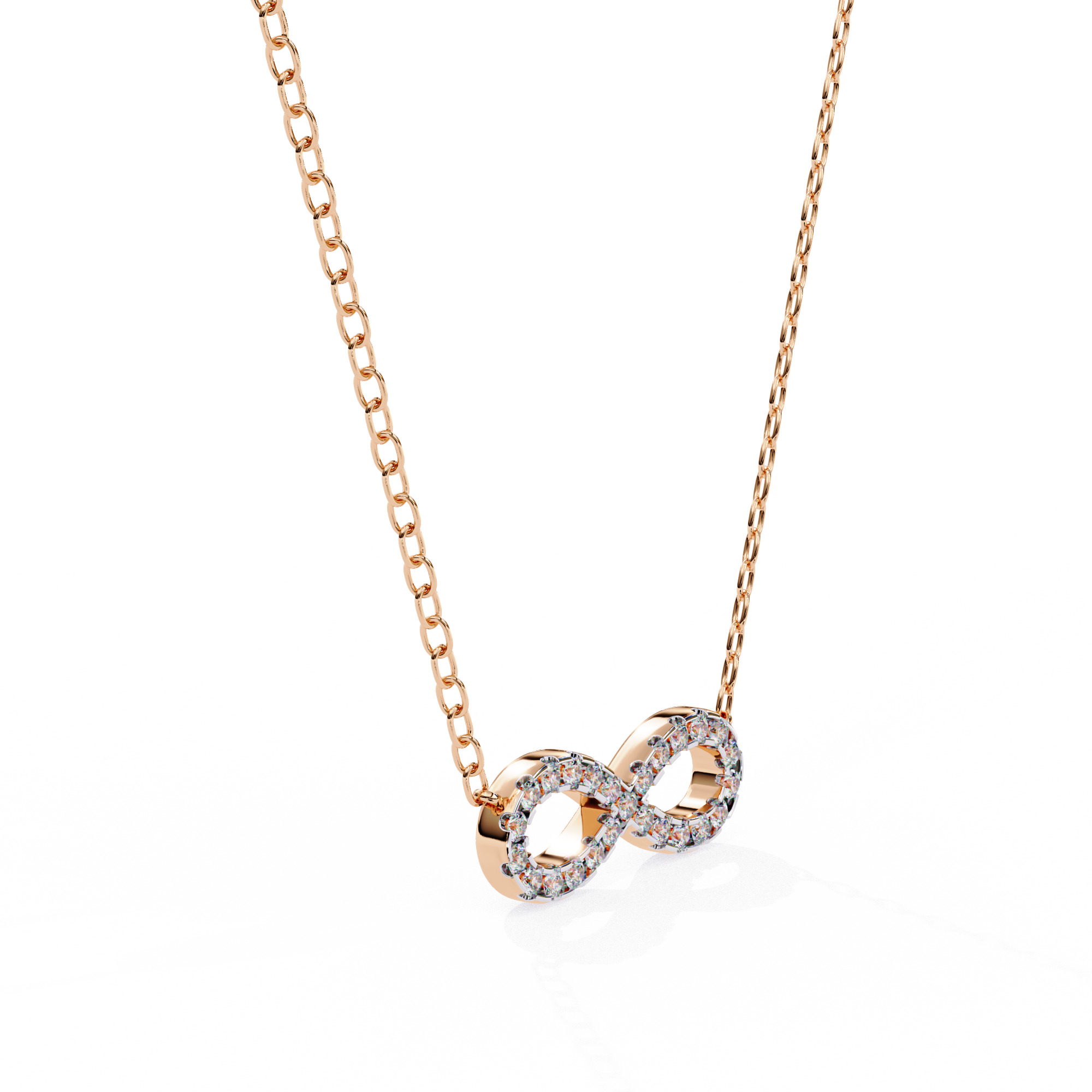Solar Drift Diamond Pendant
