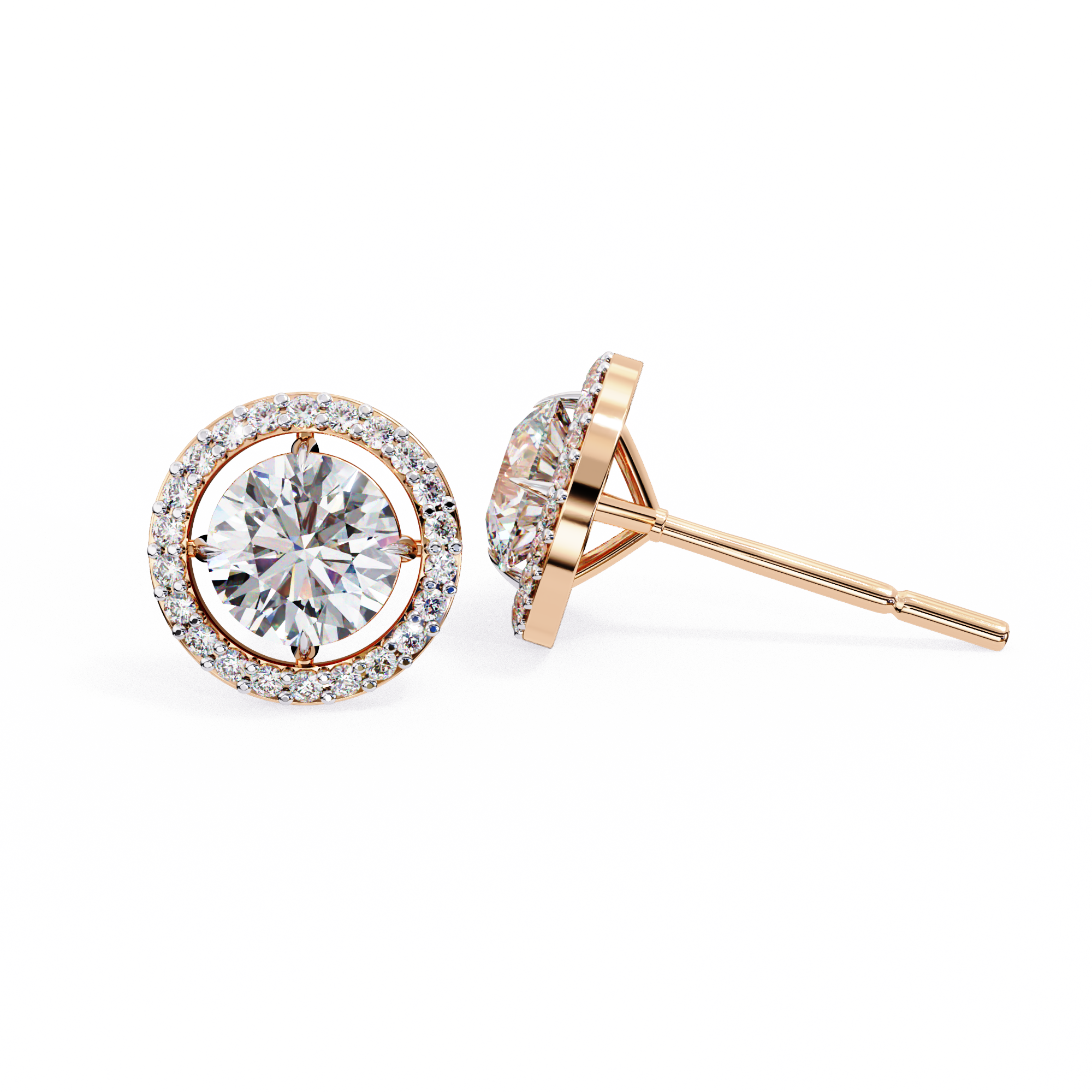 Pure Elegance Diamond Earrings