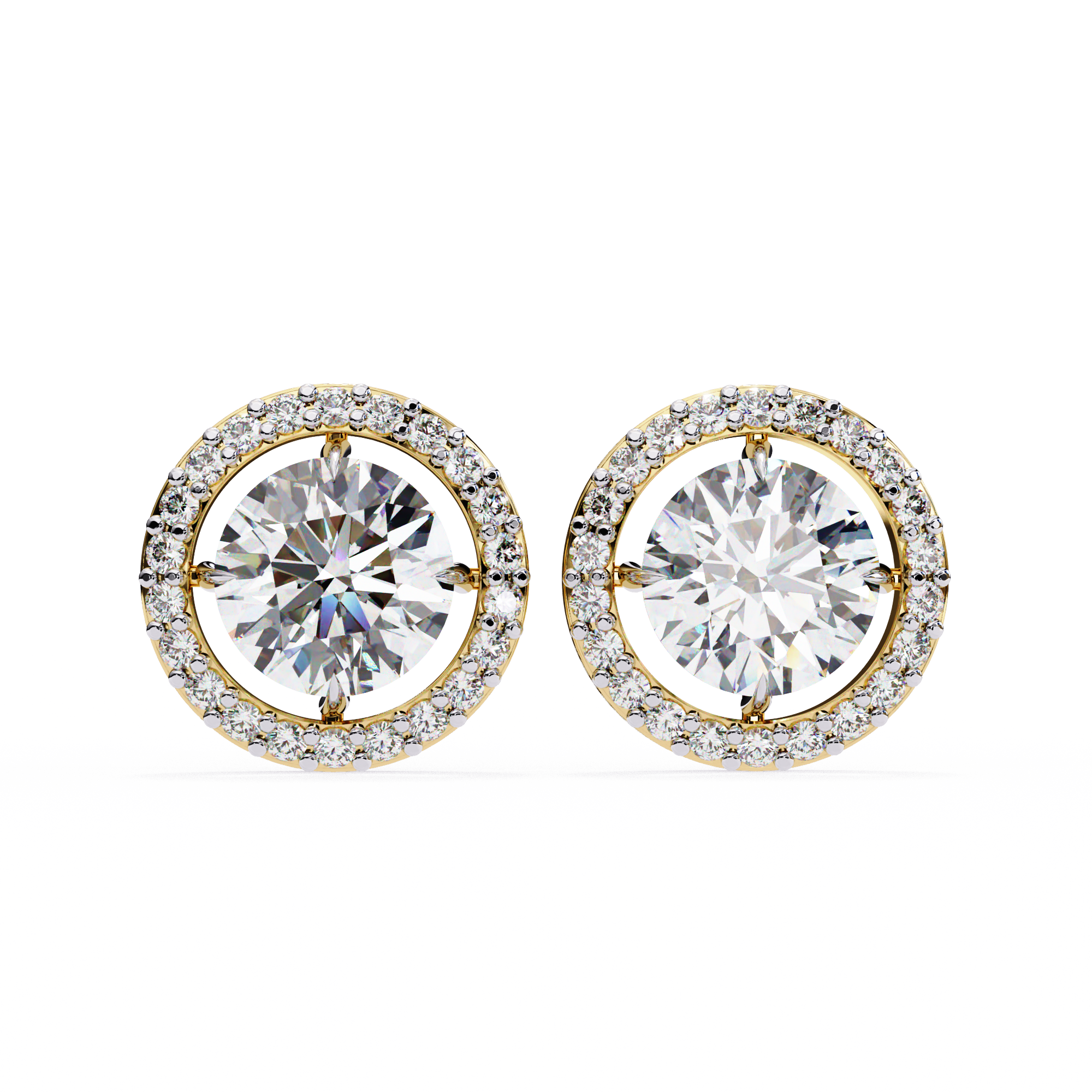 Pure Elegance Diamond Earrings