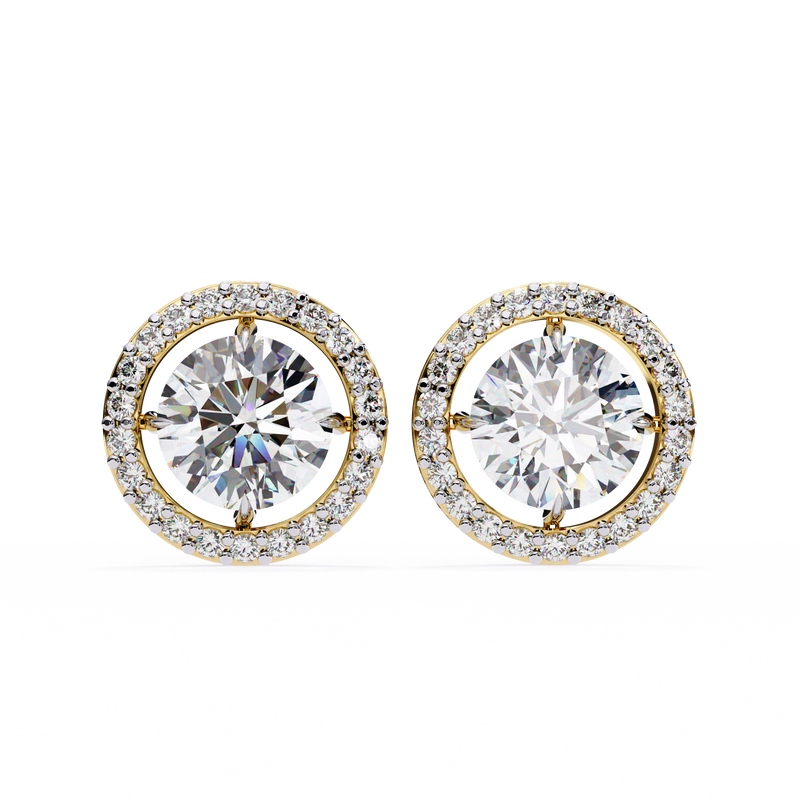 Pure Elegance Diamond Earrings