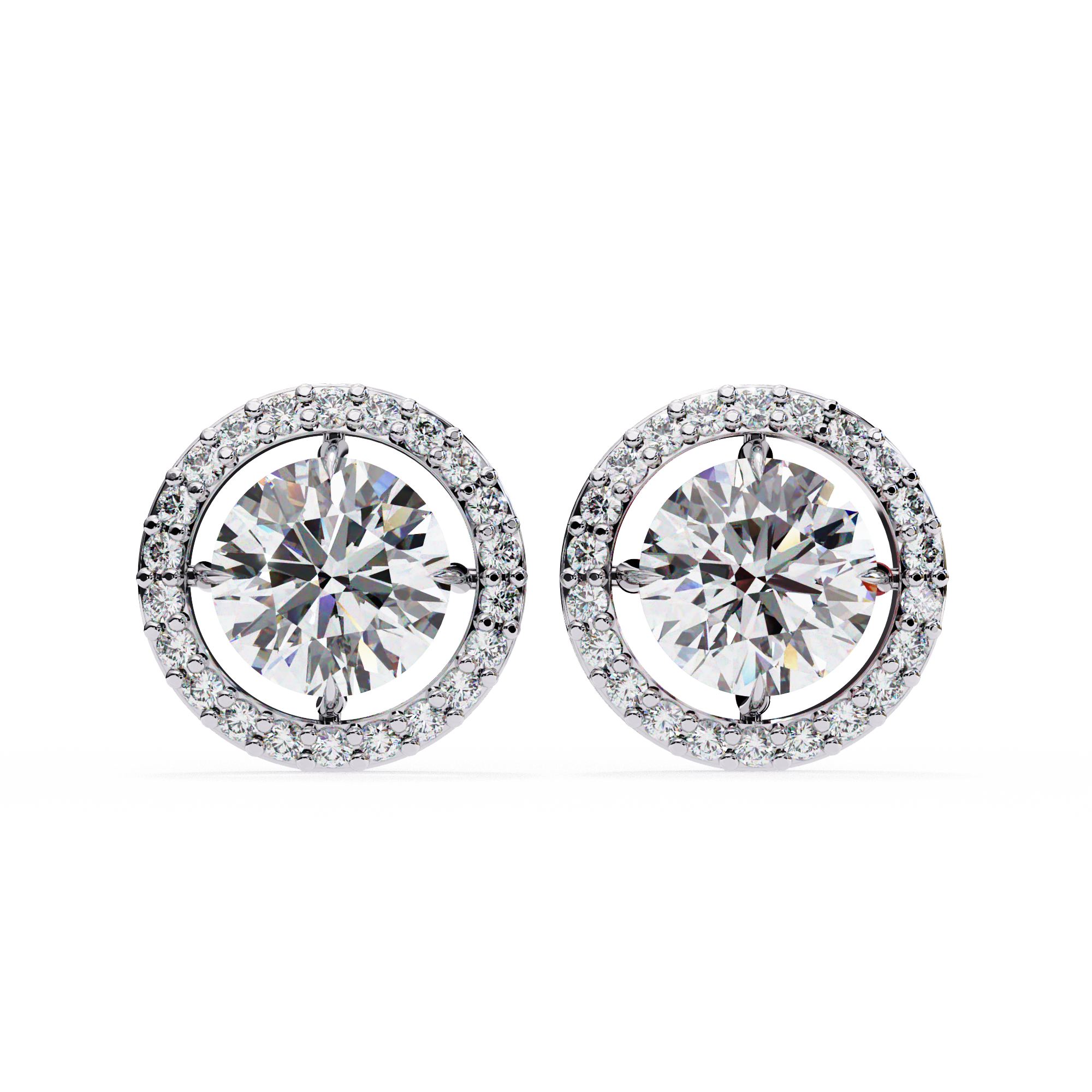 Pure Elegance Diamond Earrings