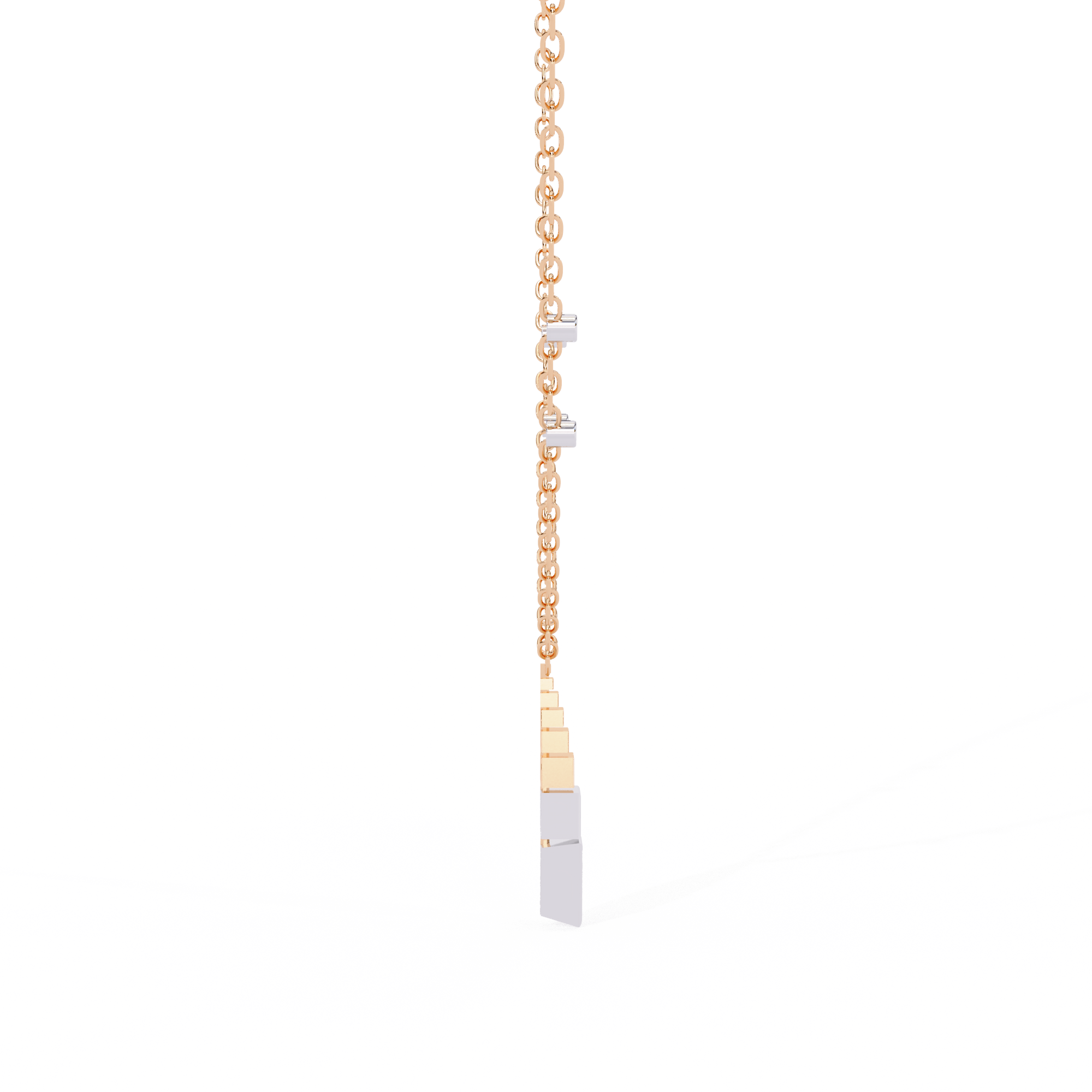 Dazzle Curve Diamond Pendant