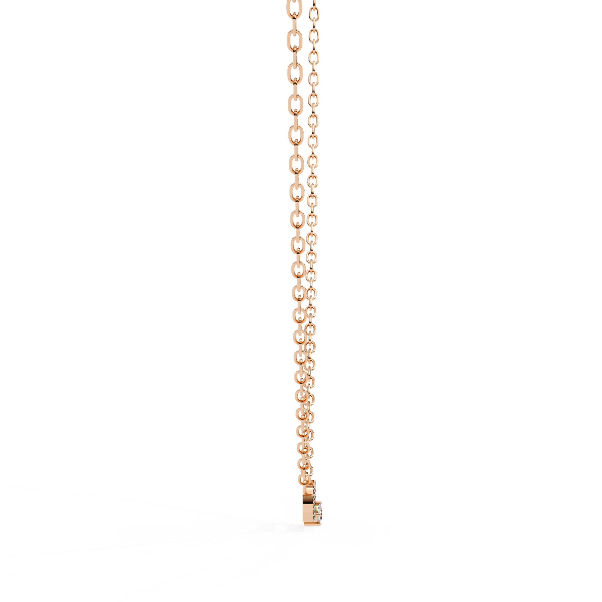 Ember Crown Diamond Pendant