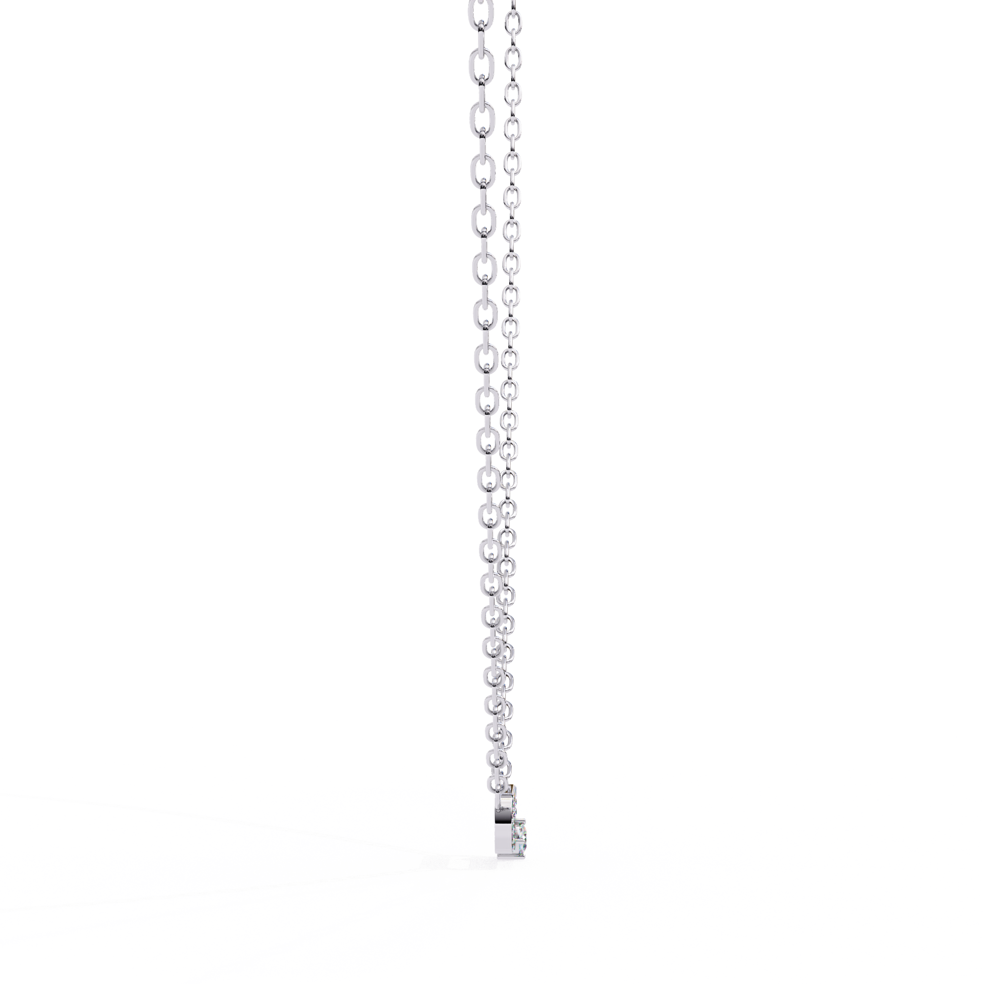 Ember Crown Diamond Pendant