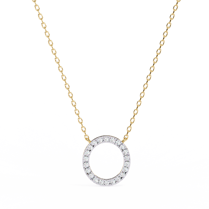 Radiance Knot Diamond Pendant