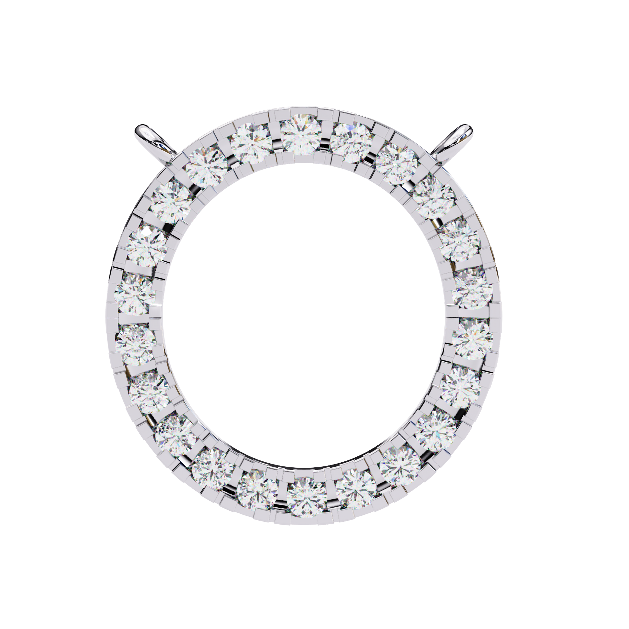 Radiance Knot Diamond Pendant