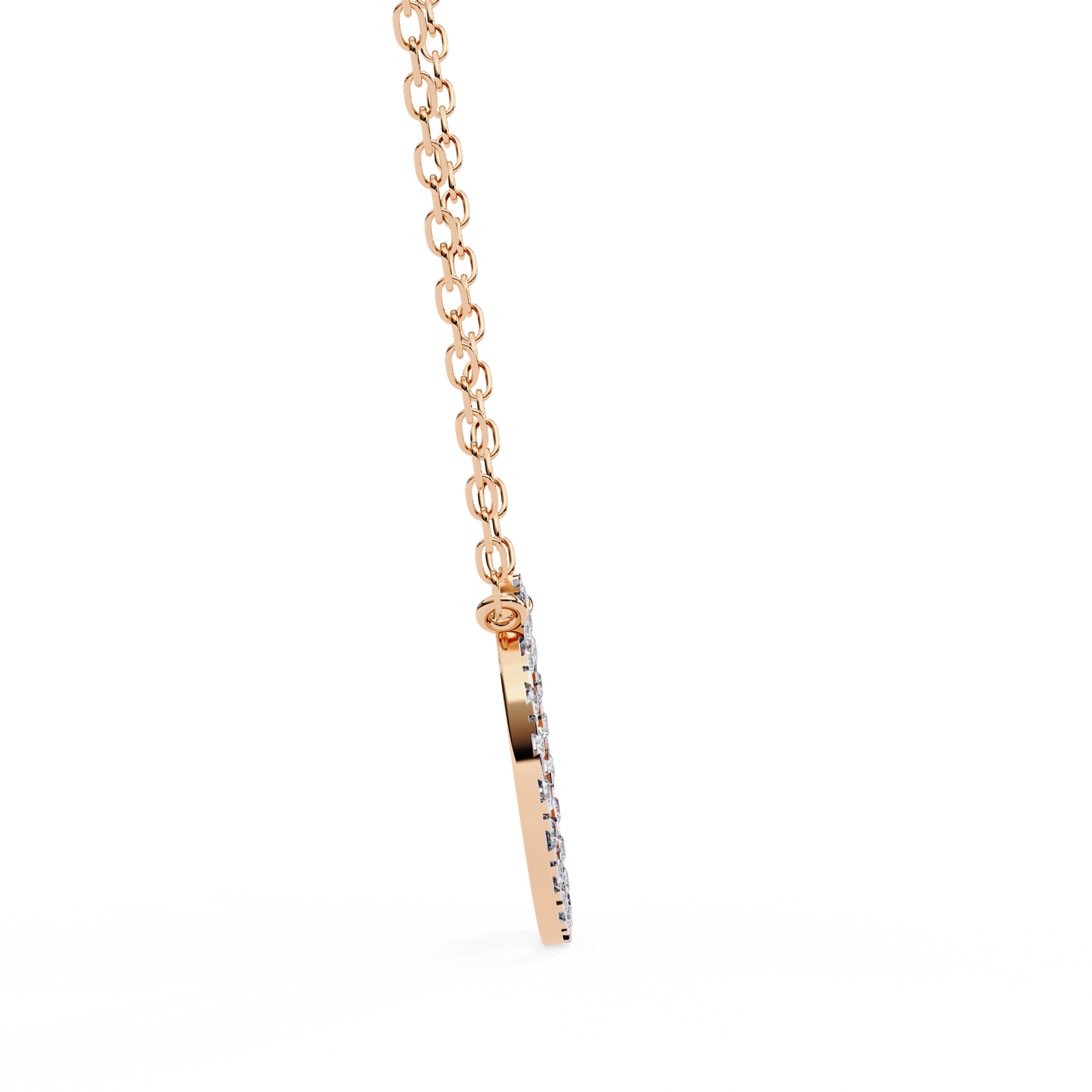 Radiance Knot Diamond Pendant