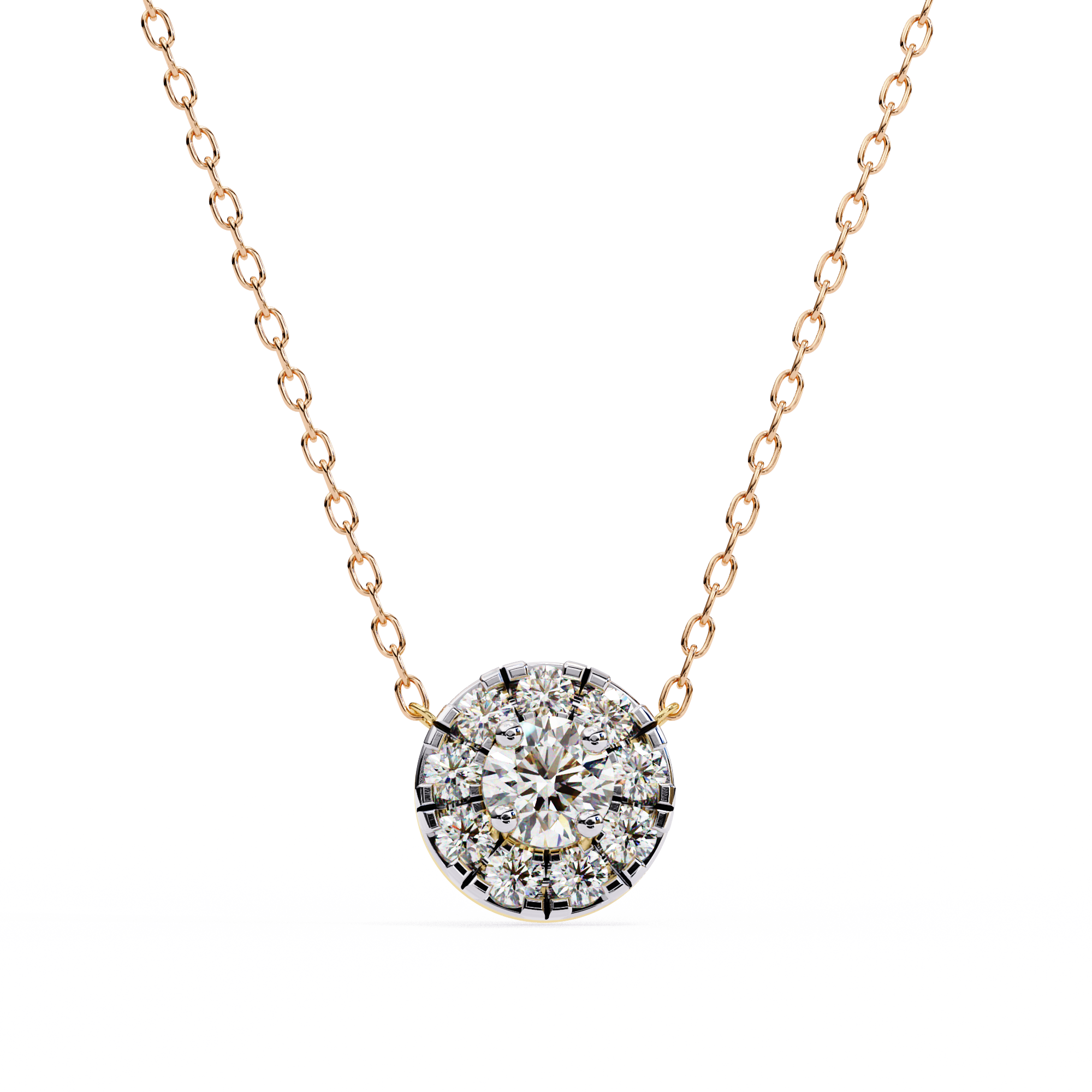 Velvet Beam Diamond Pendant