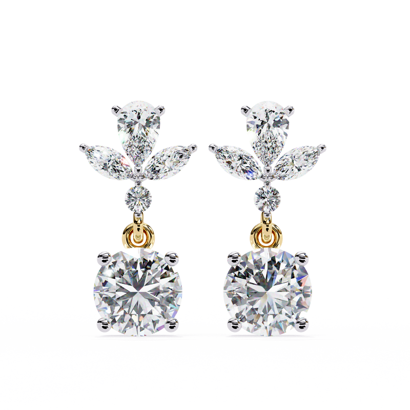 Midnight Loop Diamond Earrings