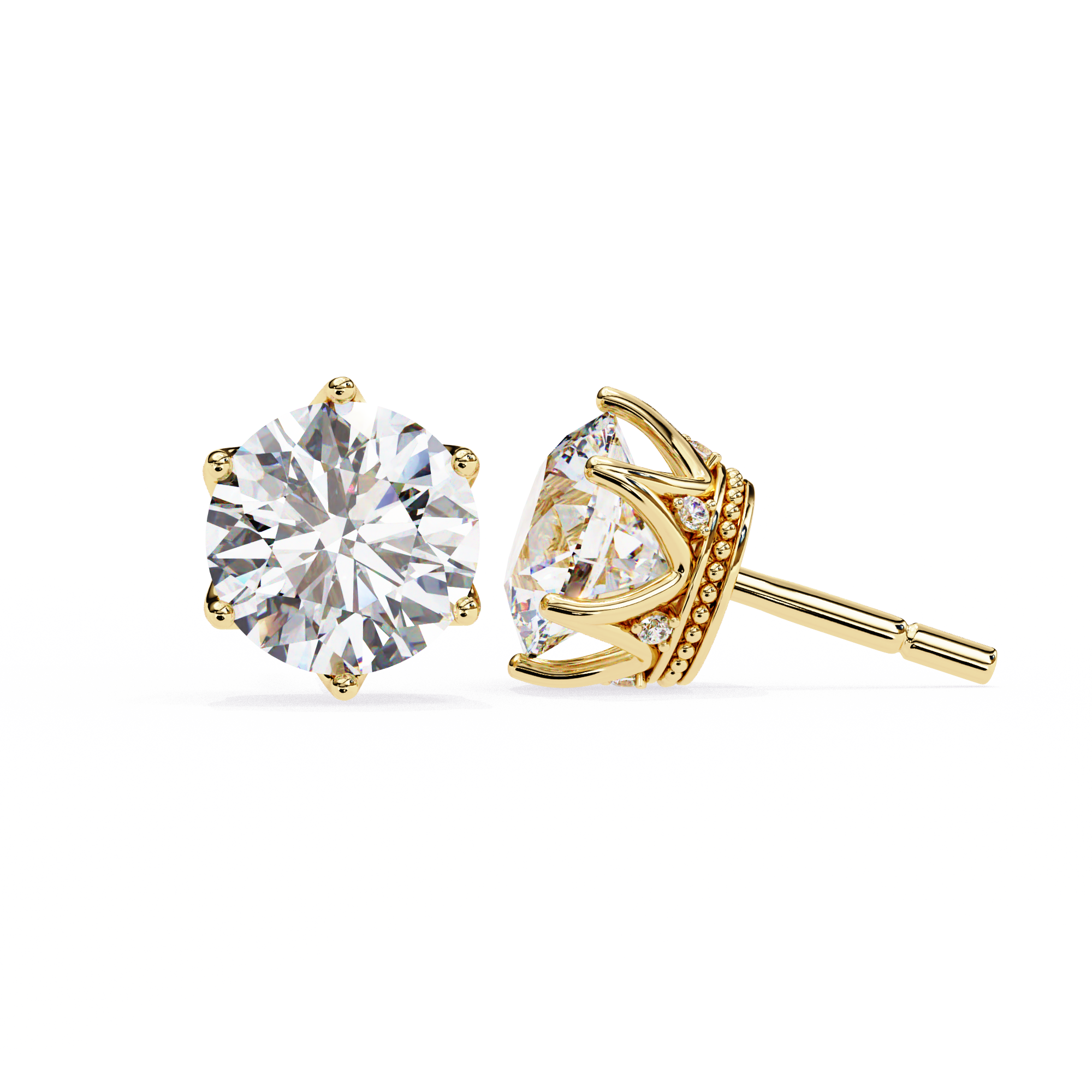 Celestial Dew Diamond Earrings