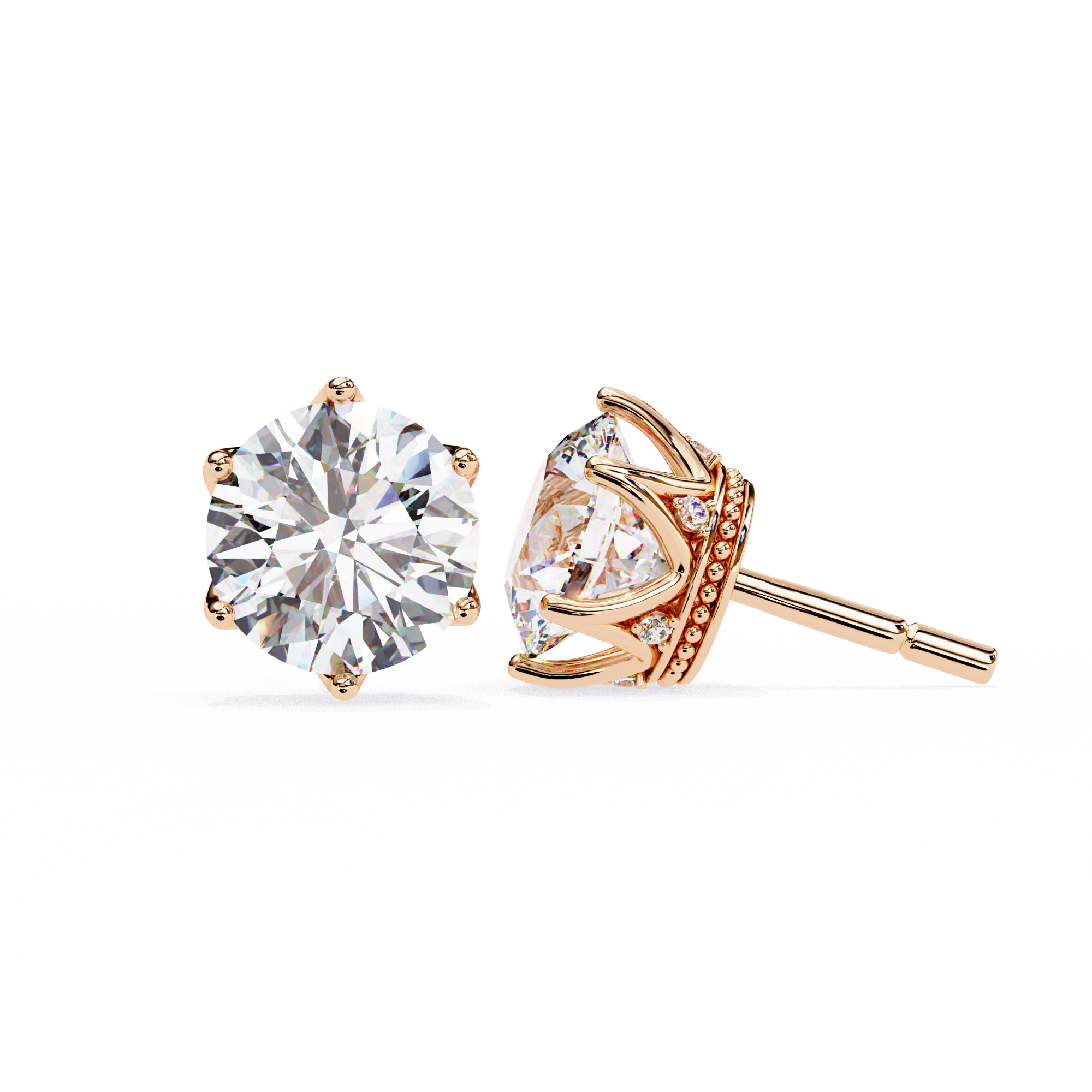 Celestial Dew Diamond Earrings