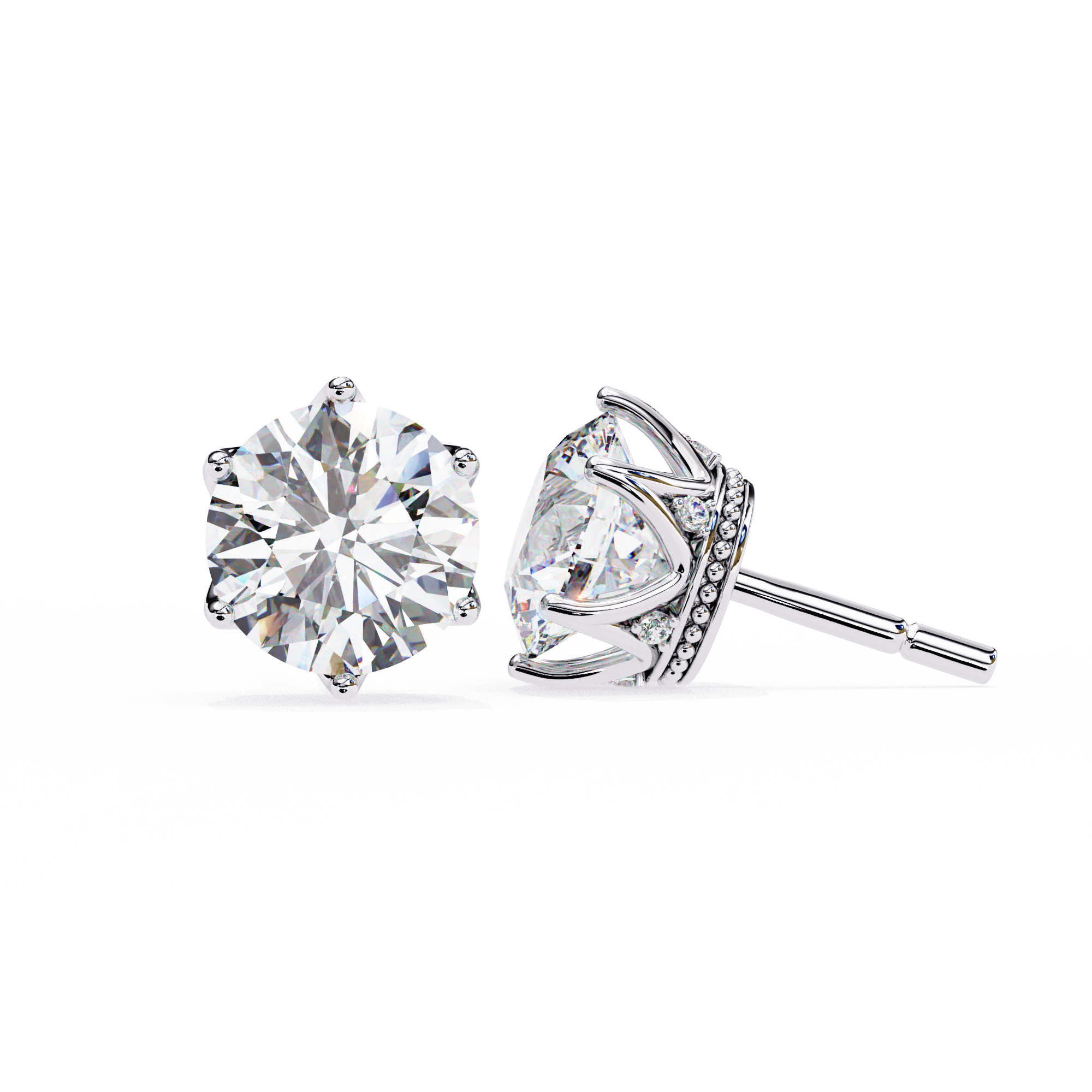 Celestial Dew Diamond Earrings