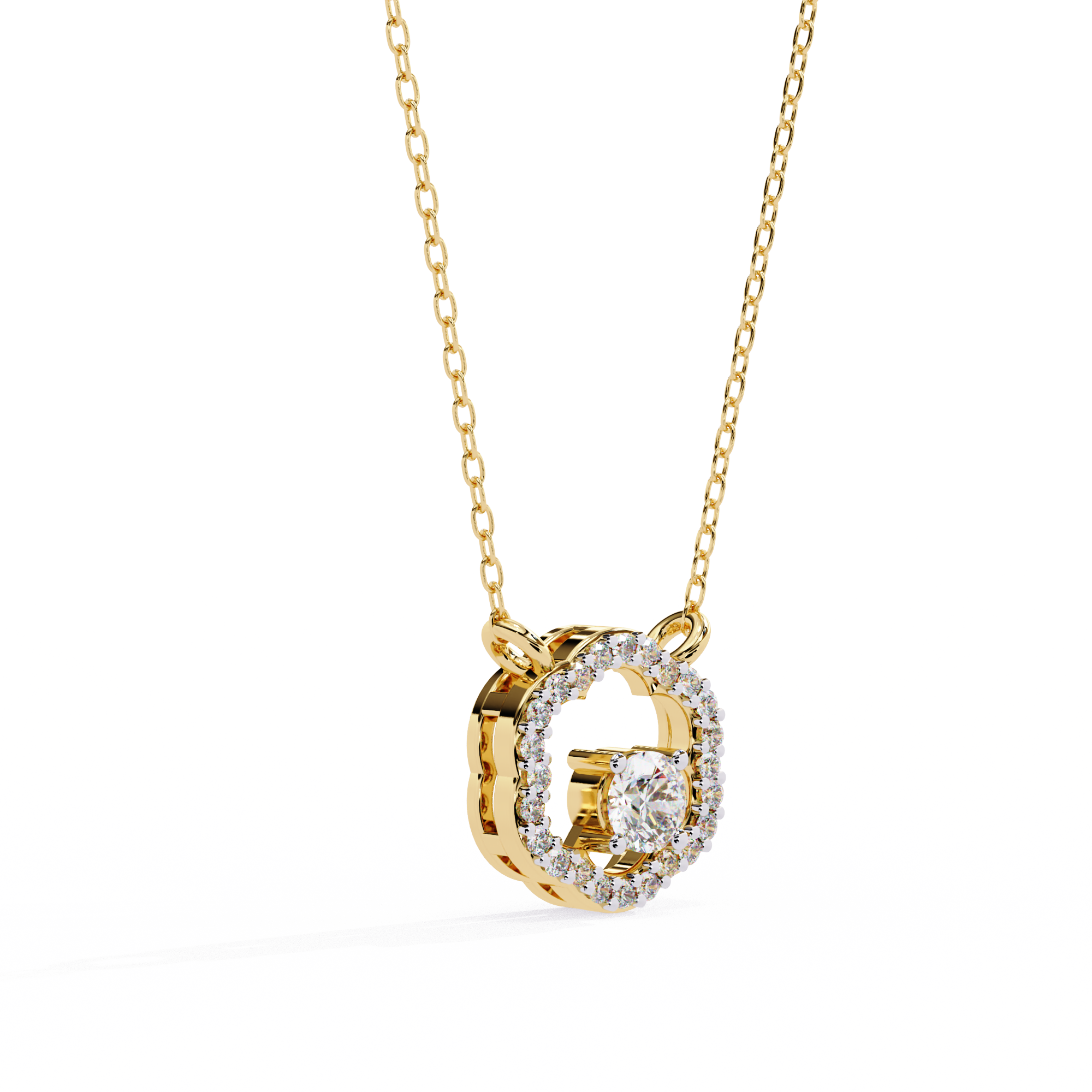 Lightstream Diamond Pendant
