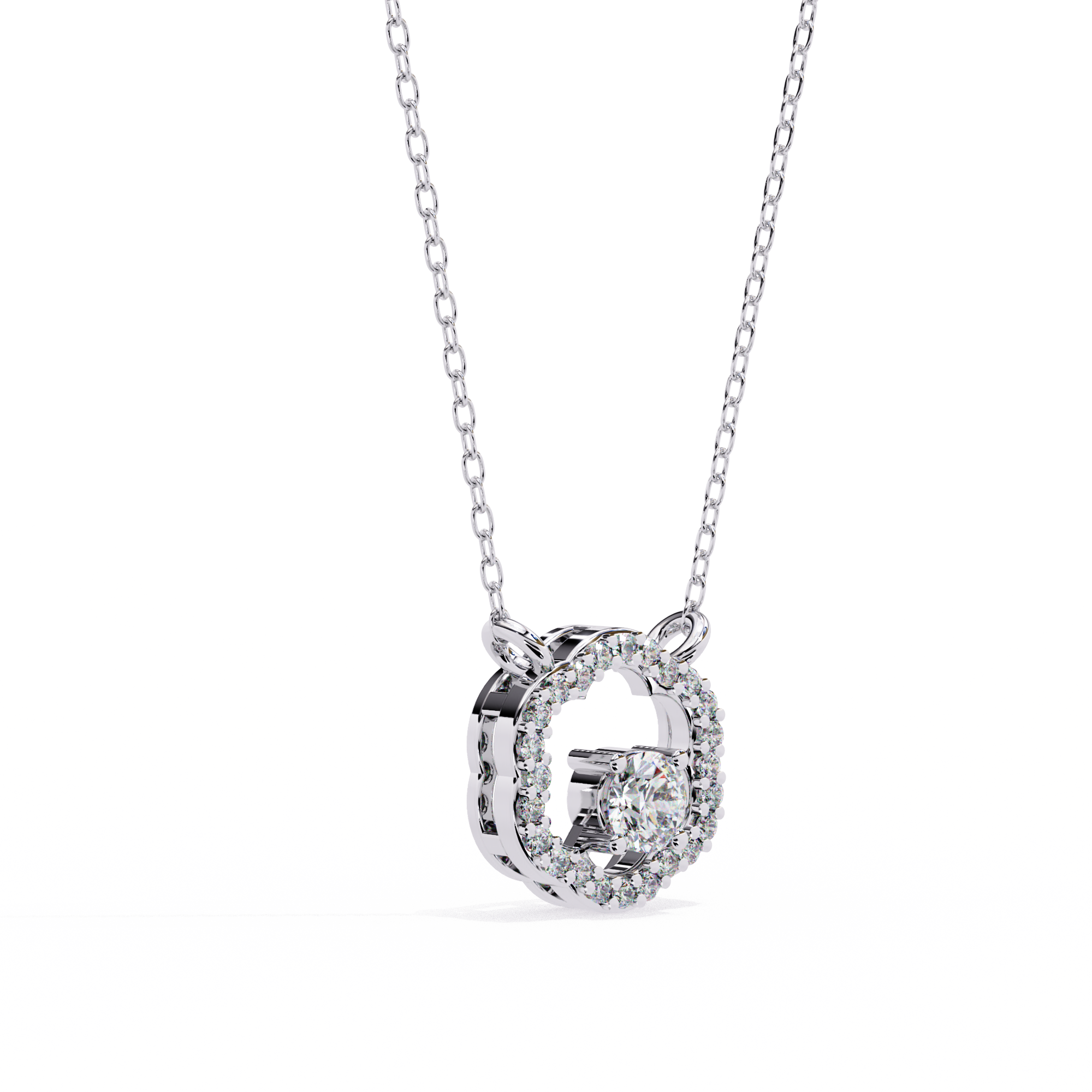 Lightstream Diamond Pendant