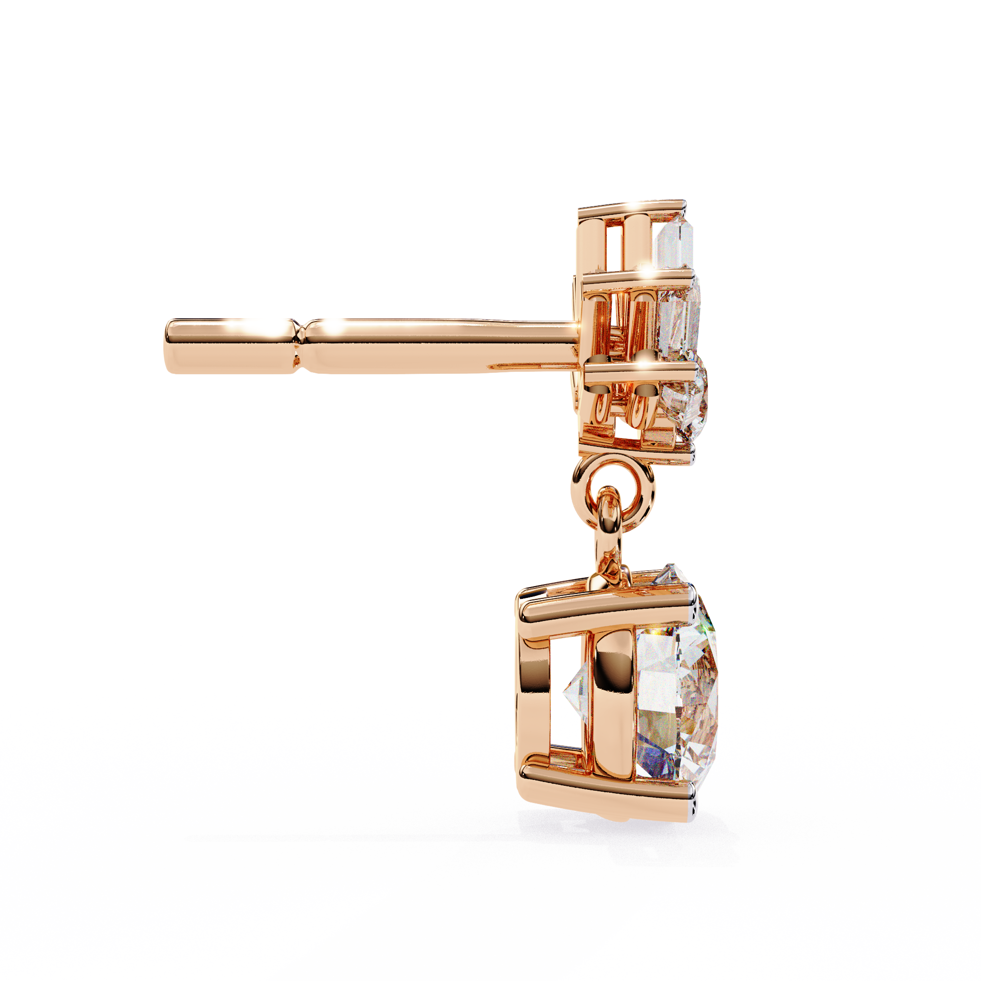 Mellow Moon Pearl Earrings