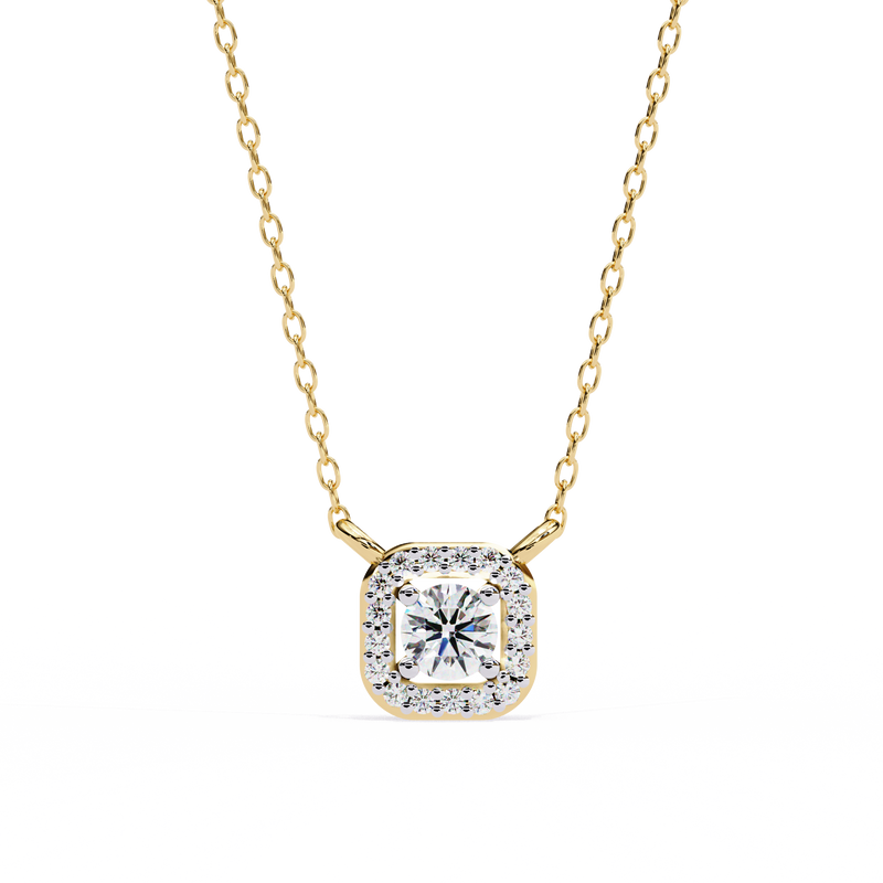 Aurora Drape Diamond Pendant