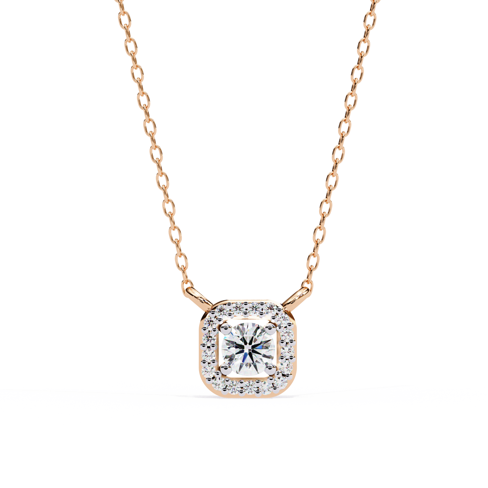 Aurora Drape Diamond Pendant