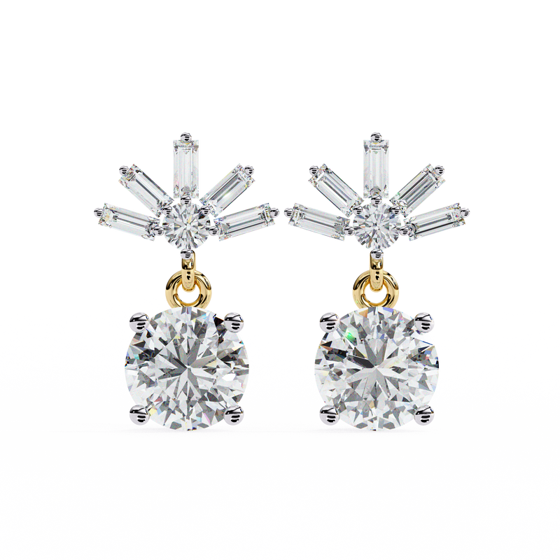 Mellow Moon Pearl Earrings