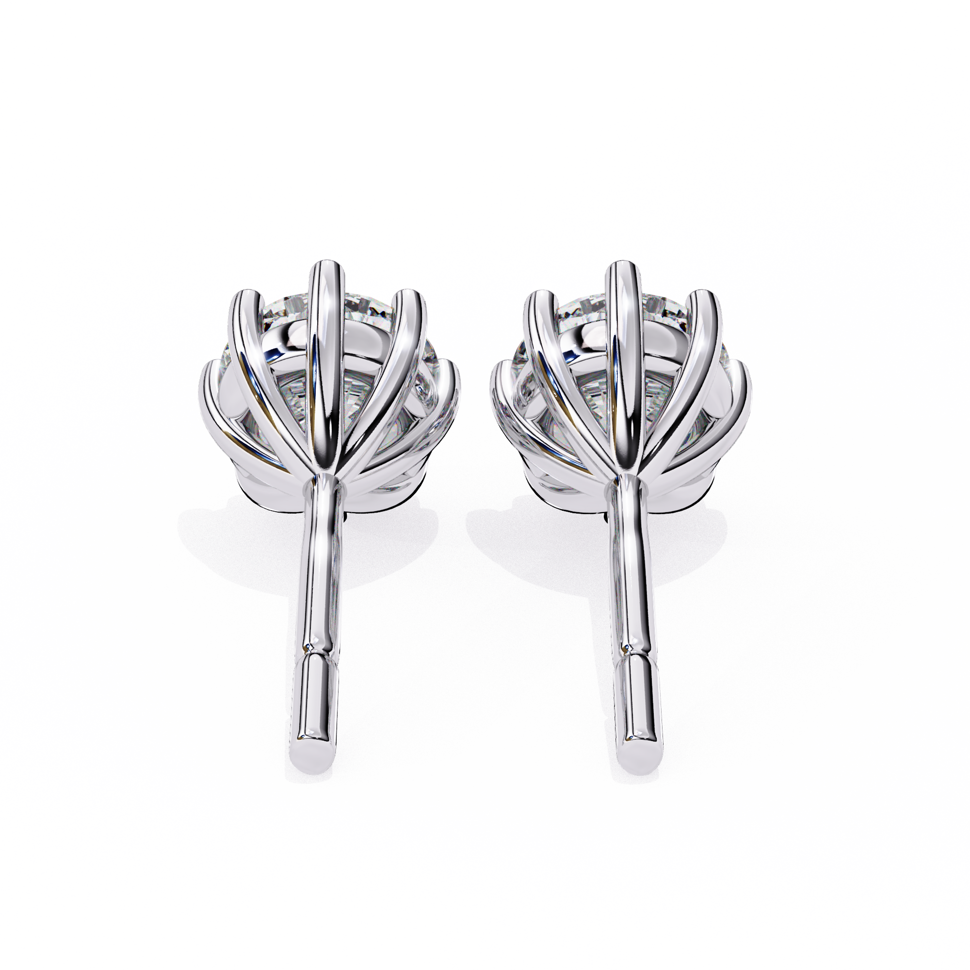 Crystal Breeze Diamond Earrings