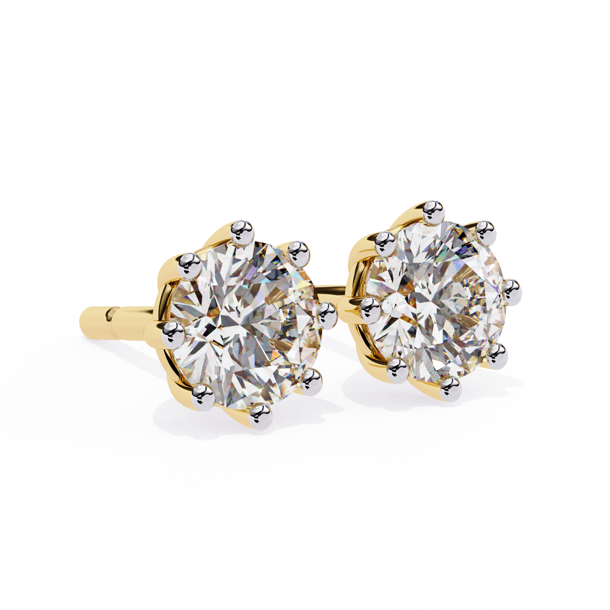 Crystal Breeze Diamond Earrings