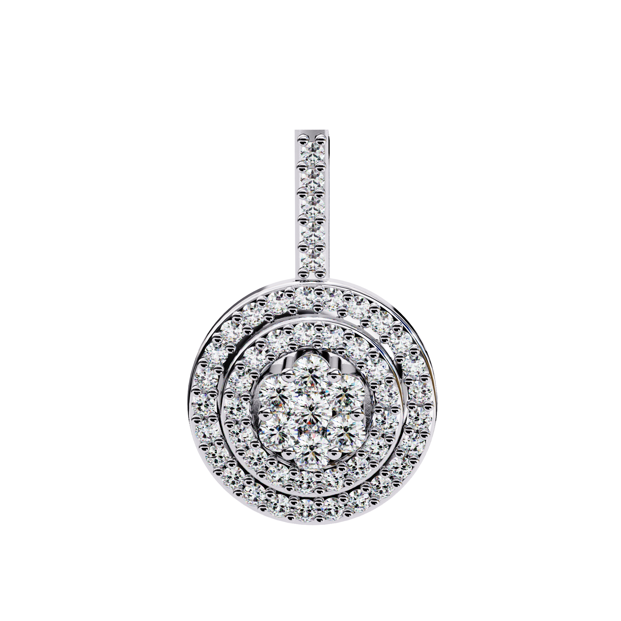 Glint Horizon Diamond Pendant