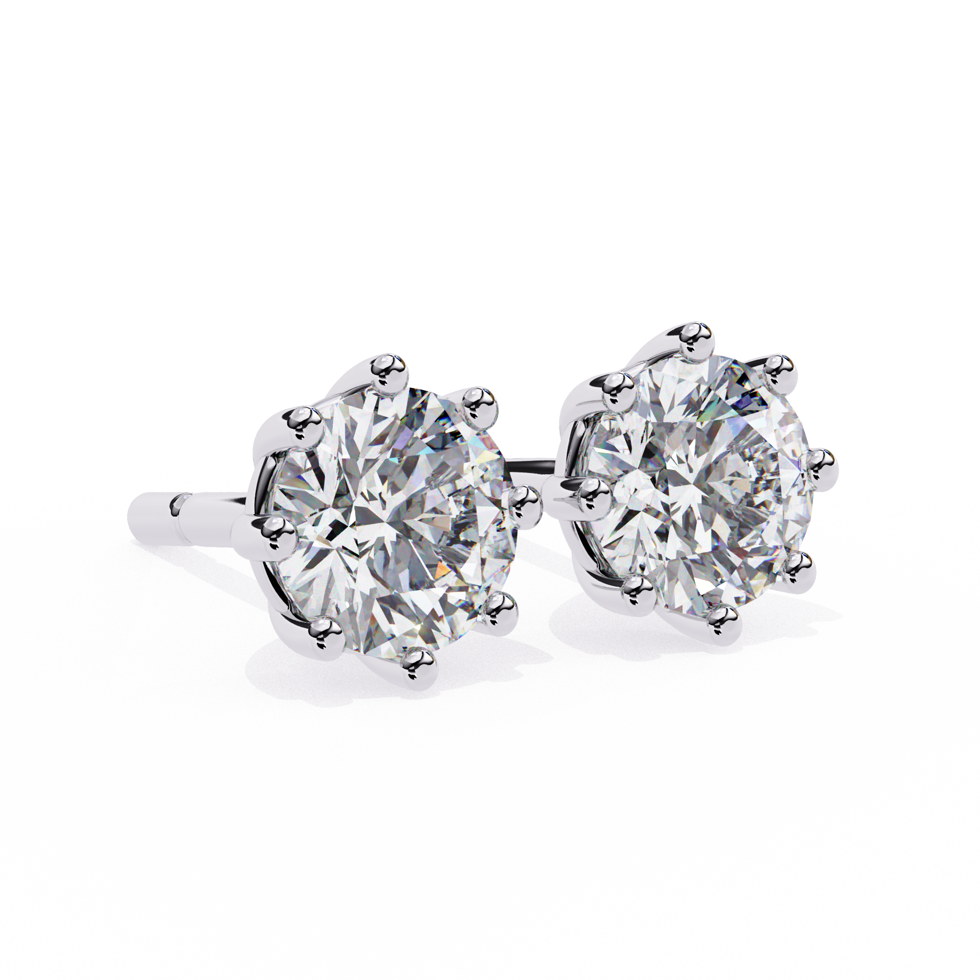 Crystal Breeze Diamond Earrings