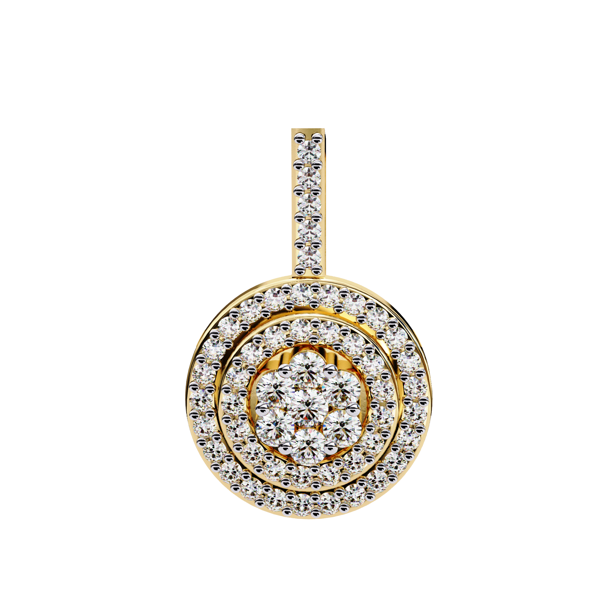 Glint Horizon Diamond Pendant