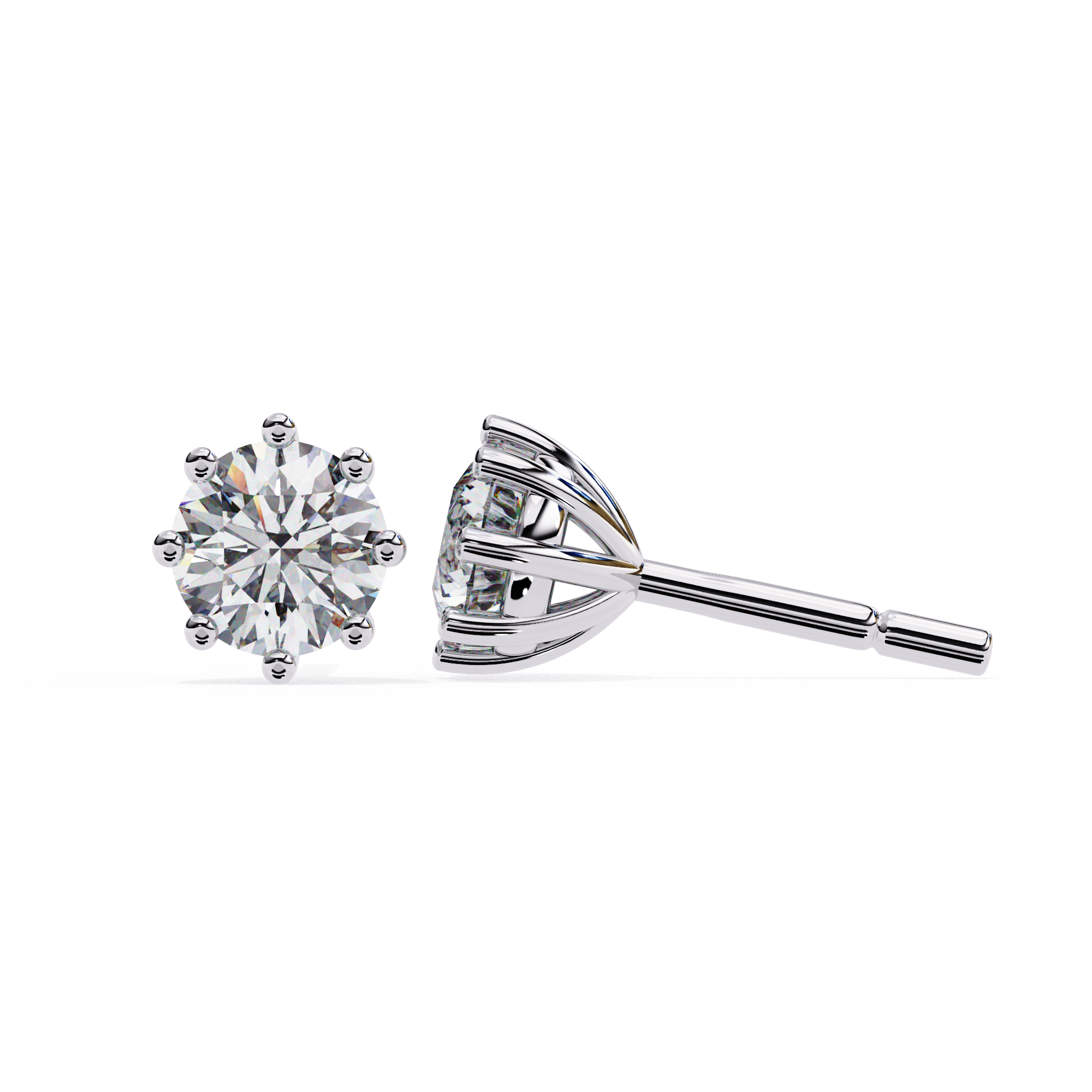 Crystal Breeze Diamond Earrings